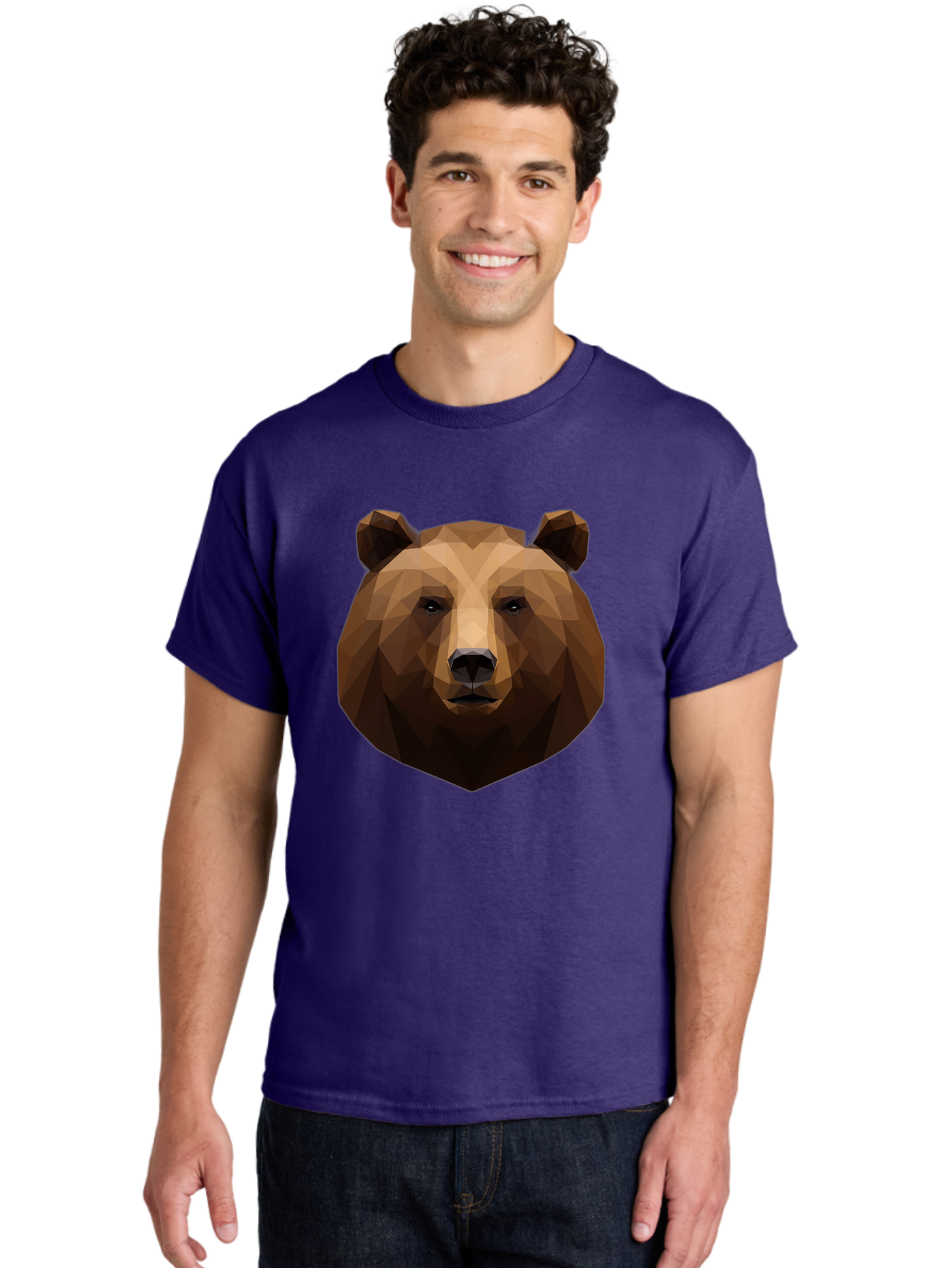 Bear-Head Men'S Graphic Tee, 100% Cotton, Comfortable Casual Summer Wear, Machine Washable, Vintage Camera, Old Camera, Antique Camera, Black Camera, Classic Photography, Photography Equipment, Nostalgic Device, Film Camera, Camera Art Bae856