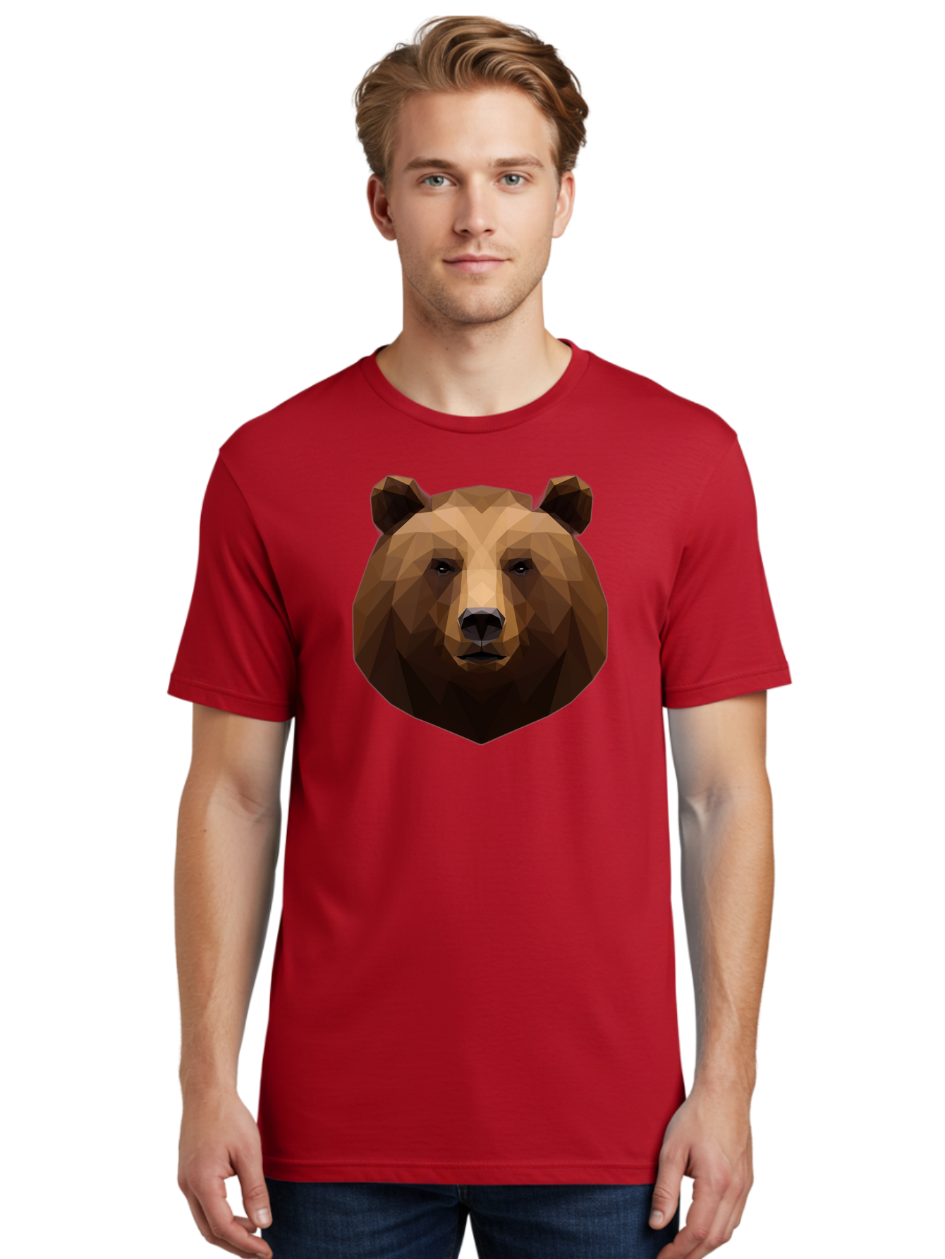Bear-Head Men'S Graphic Tee, 100% Cotton, Comfortable Casual Summer Wear, Machine Washable, Vintage Camera, Old Camera, Antique Camera, Black Camera, Classic Photography, Photography Equipment, Nostalgic Device, Film Camera, Camera Art Bae856