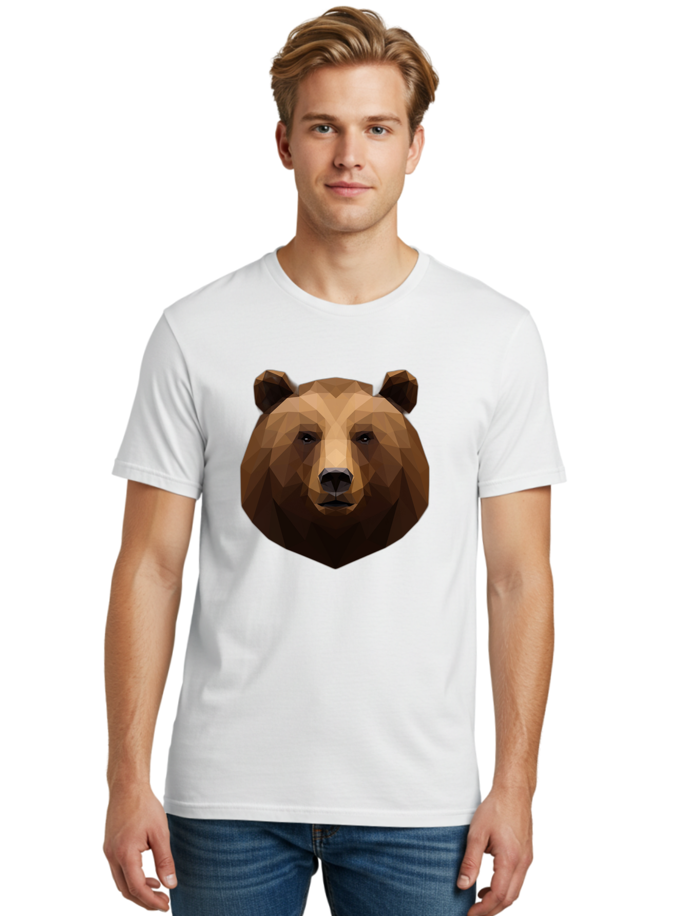 Bear-Head Men'S Graphic Tee, 100% Cotton, Comfortable Casual Summer Wear, Machine Washable, Vintage Camera, Old Camera, Antique Camera, Black Camera, Classic Photography, Photography Equipment, Nostalgic Device, Film Camera, Camera Art Bae856