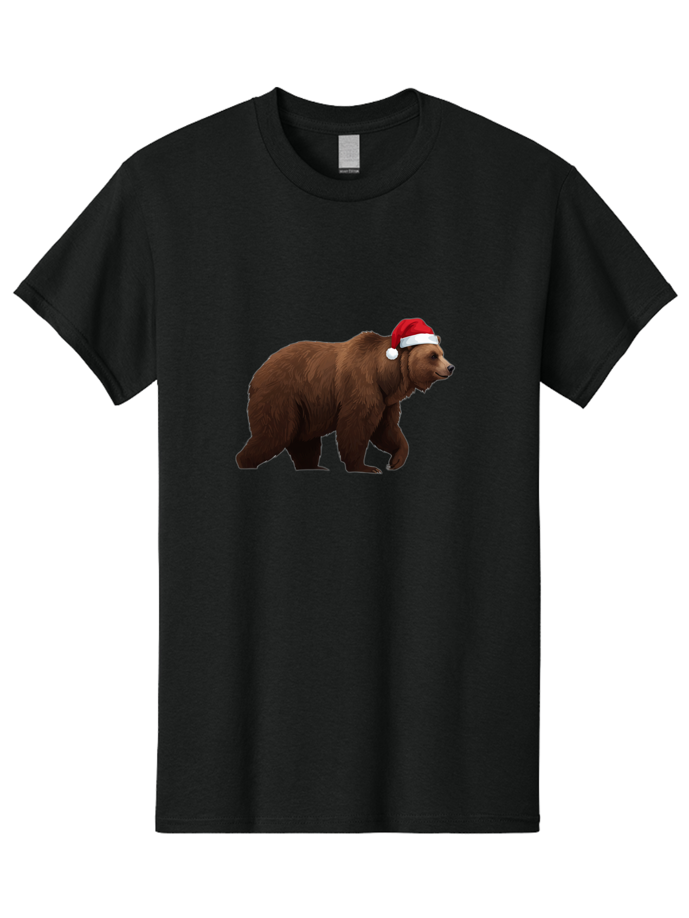 Bear-In-Santa-Hat Men'S Graphic Tee, 100% Cotton, Comfortable Casual Summer Wear, Machine Washable, Vintage Camera, Old Camera, Antique Camera, Black Camera, Classic Photography, Photography Equipment, Nostalgic Device, Film Camera, Camera Art Bae858