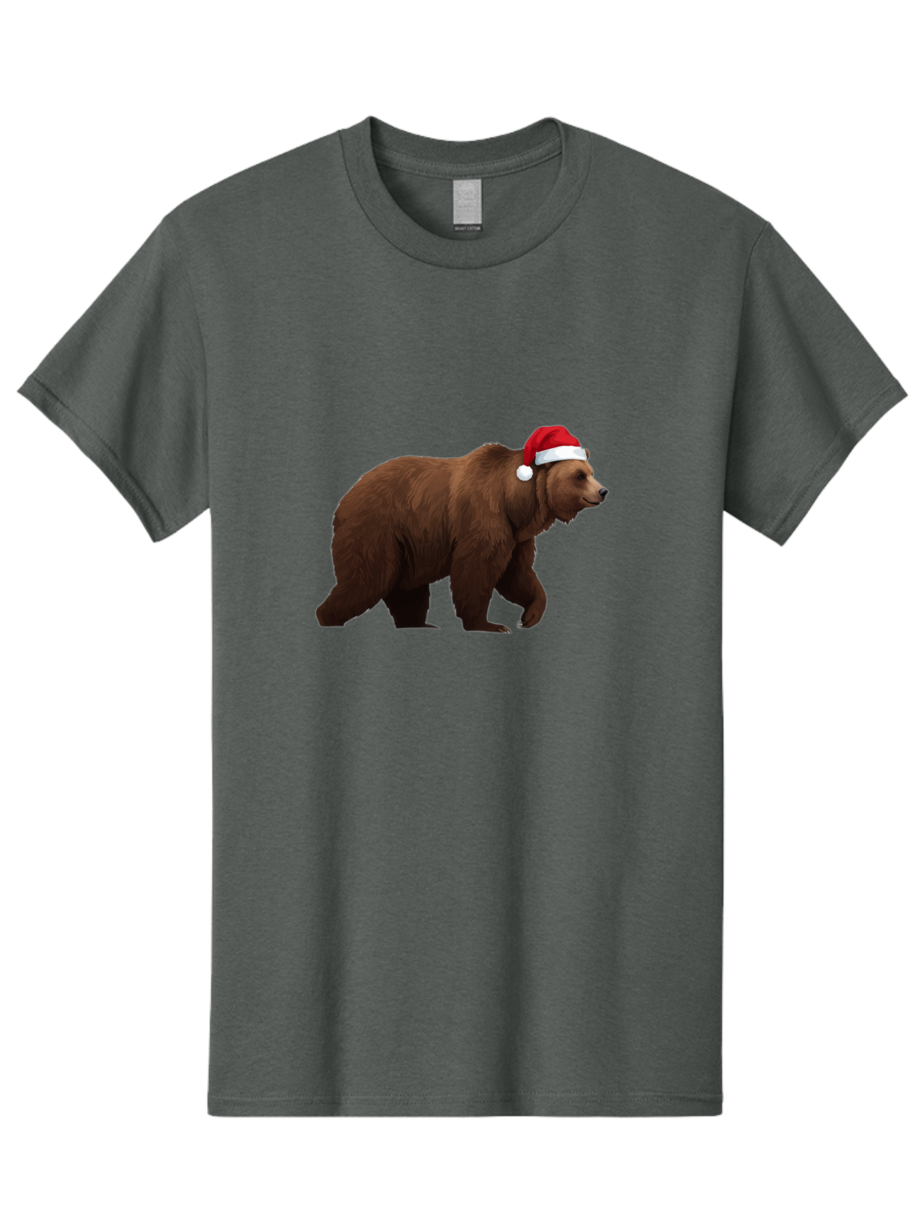 Bear-In-Santa-Hat Men'S Graphic Tee, 100% Cotton, Comfortable Casual Summer Wear, Machine Washable, Vintage Camera, Old Camera, Antique Camera, Black Camera, Classic Photography, Photography Equipment, Nostalgic Device, Film Camera, Camera Art Bae858