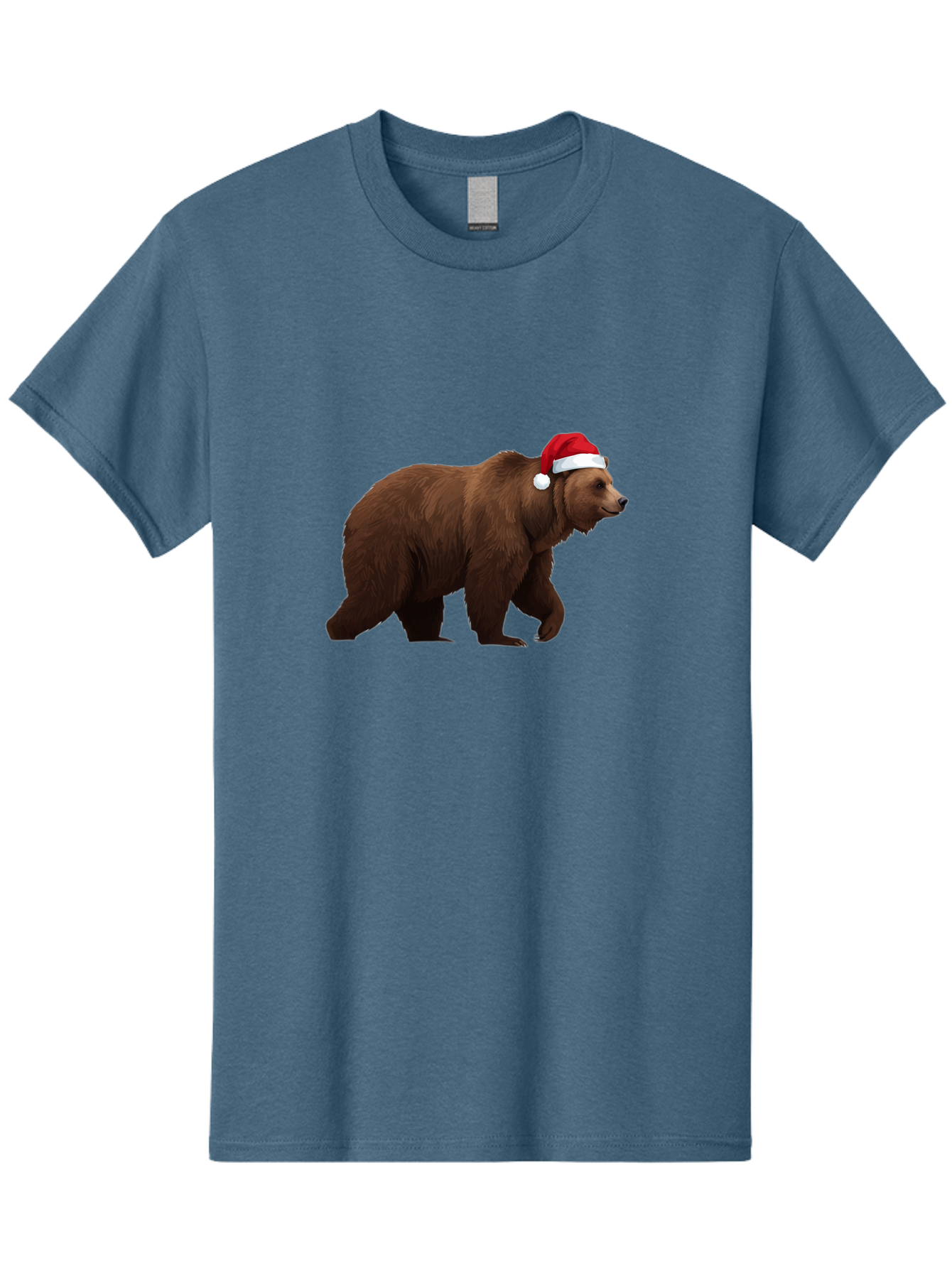 Bear-In-Santa-Hat Men'S Graphic Tee, 100% Cotton, Comfortable Casual Summer Wear, Machine Washable, Vintage Camera, Old Camera, Antique Camera, Black Camera, Classic Photography, Photography Equipment, Nostalgic Device, Film Camera, Camera Art Bae858
