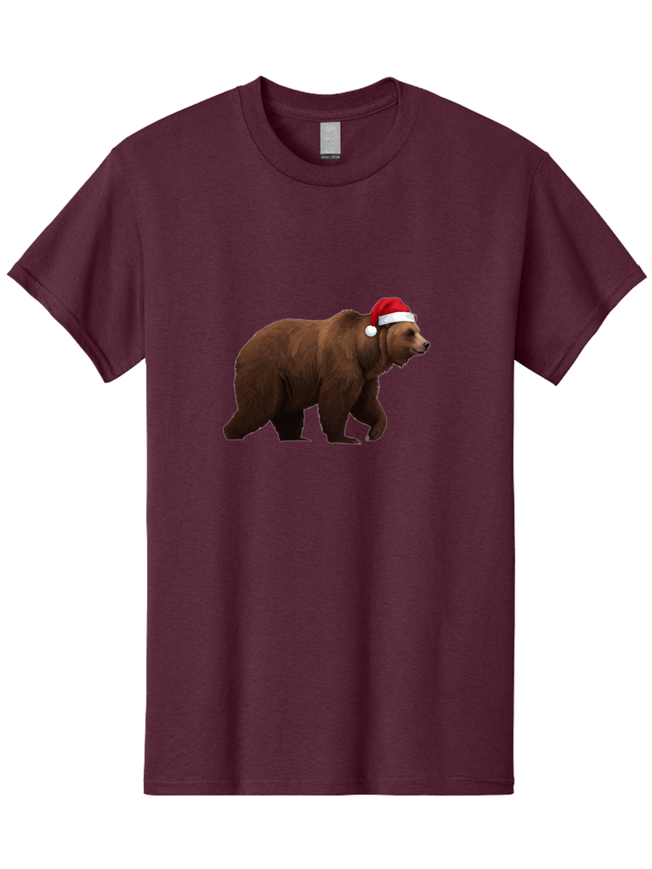 Bear-In-Santa-Hat Men'S Graphic Tee, 100% Cotton, Comfortable Casual Summer Wear, Machine Washable, Vintage Camera, Old Camera, Antique Camera, Black Camera, Classic Photography, Photography Equipment, Nostalgic Device, Film Camera, Camera Art Bae858