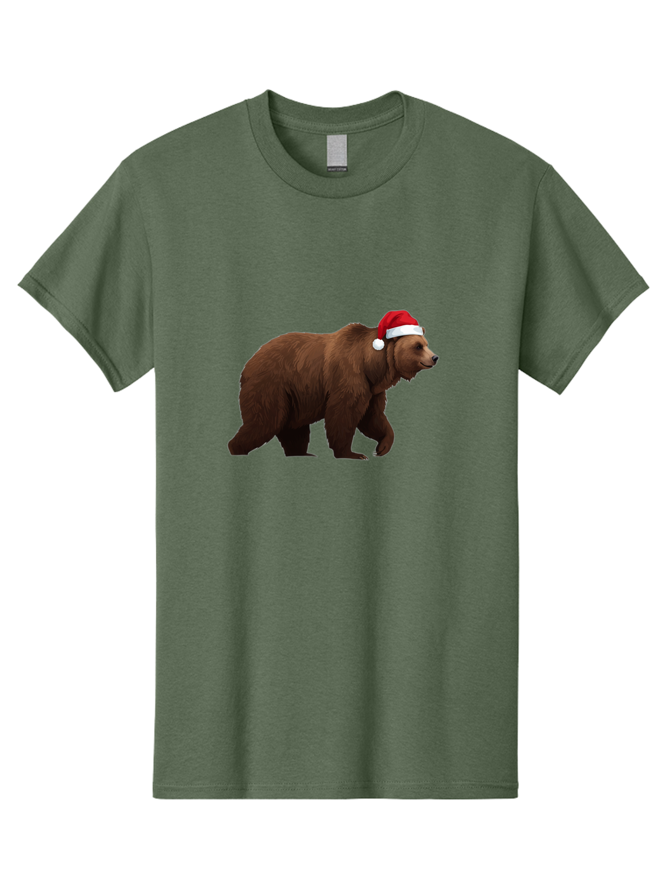 Bear-In-Santa-Hat Men'S Graphic Tee, 100% Cotton, Comfortable Casual Summer Wear, Machine Washable, Vintage Camera, Old Camera, Antique Camera, Black Camera, Classic Photography, Photography Equipment, Nostalgic Device, Film Camera, Camera Art Bae858