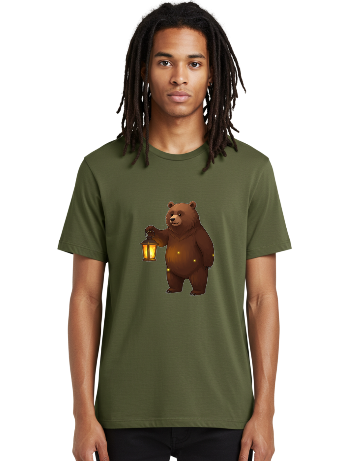 Bear-Lantern Men'S Graphic Tee, 100% Cotton, Comfortable Casual Summer Wear, Machine Washable, Vintage Camera, Old Camera, Antique Camera, Black Camera, Classic Photography, Photography Equipment, Nostalgic Device, Film Camera, Camera Art Bae861