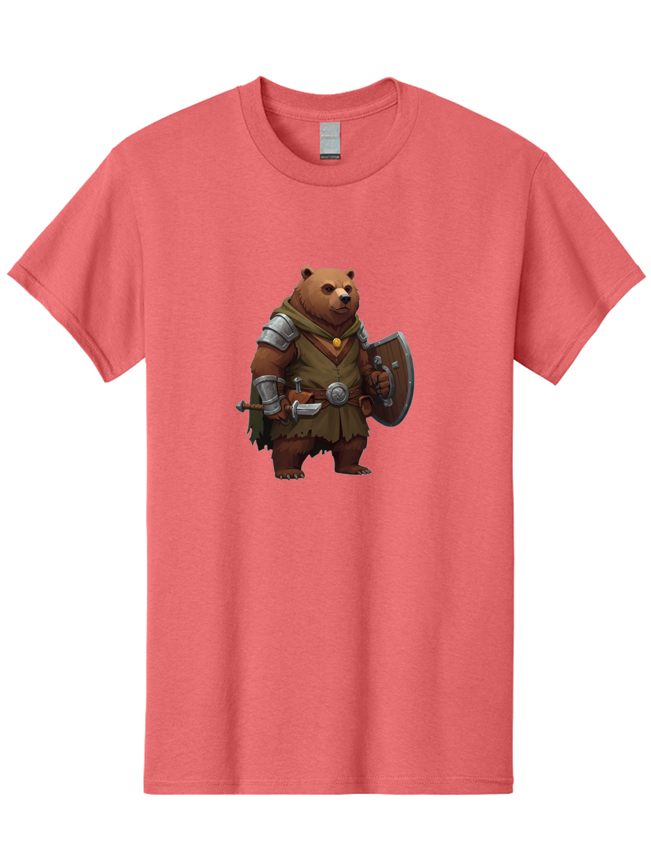 Bear-Warrior Men'S Graphic Tee, 100% Cotton, Comfortable Casual Summer Wear, Machine Washable, Vintage Camera, Old Camera, Antique Camera, Black Camera, Classic Photography, Photography Equipment, Nostalgic Device, Film Camera, Camera Art Bae869