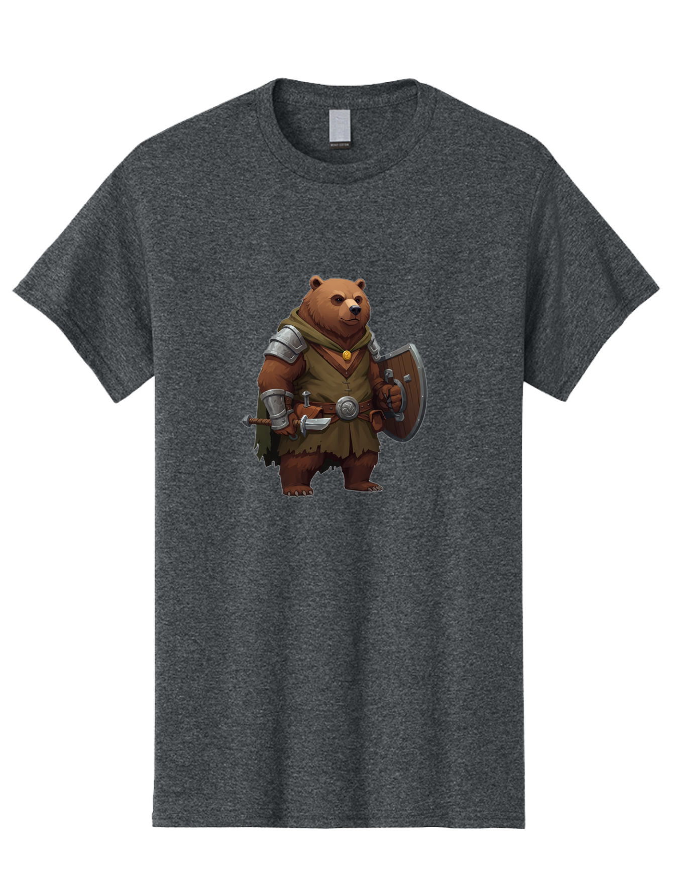 Bear-Warrior Men'S Graphic Tee, 100% Cotton, Comfortable Casual Summer Wear, Machine Washable, Vintage Camera, Old Camera, Antique Camera, Black Camera, Classic Photography, Photography Equipment, Nostalgic Device, Film Camera, Camera Art Bae869