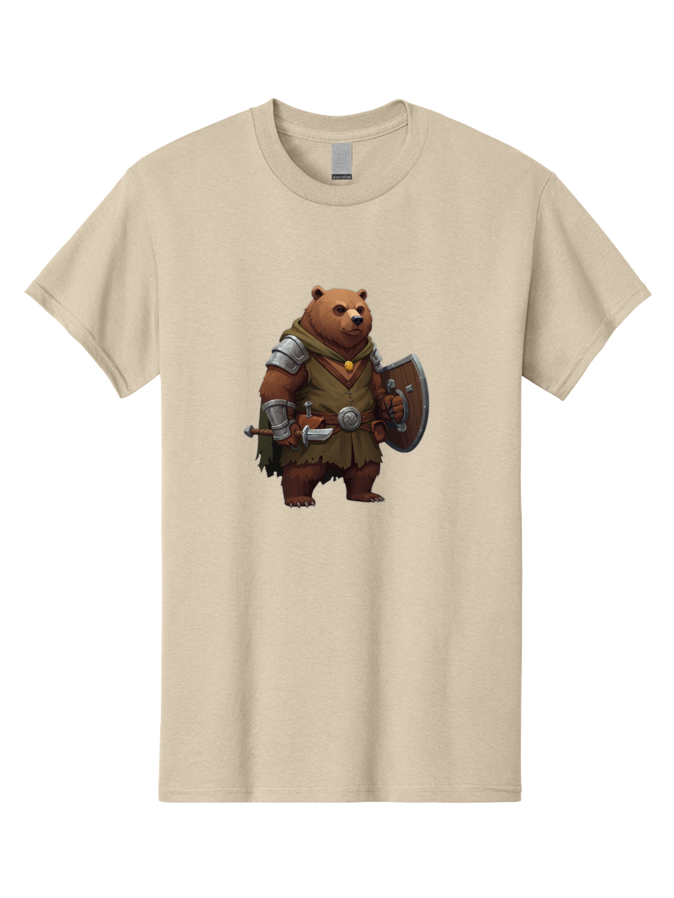 Bear-Warrior Men'S Graphic Tee, 100% Cotton, Comfortable Casual Summer Wear, Machine Washable, Vintage Camera, Old Camera, Antique Camera, Black Camera, Classic Photography, Photography Equipment, Nostalgic Device, Film Camera, Camera Art Bae869