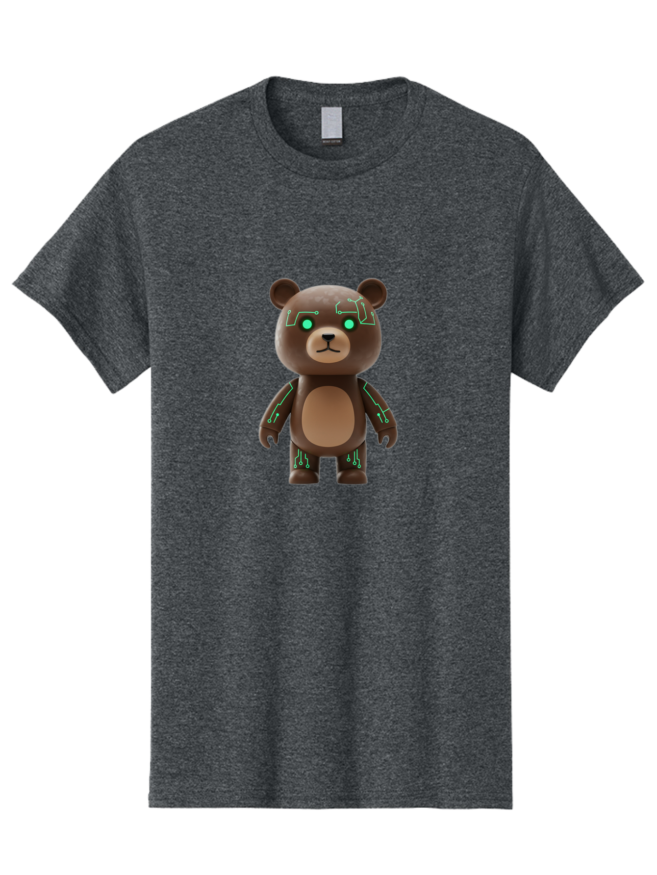 Bear-With-Circuitry Men'S Graphic Tee, 100% Cotton, Comfortable Casual Summer Wear, Machine Washable, Vintage Camera, Old Camera, Antique Camera, Black Camera, Classic Photography, Photography Equipment, Nostalgic Device, Film Camera, Camera Art Bae871