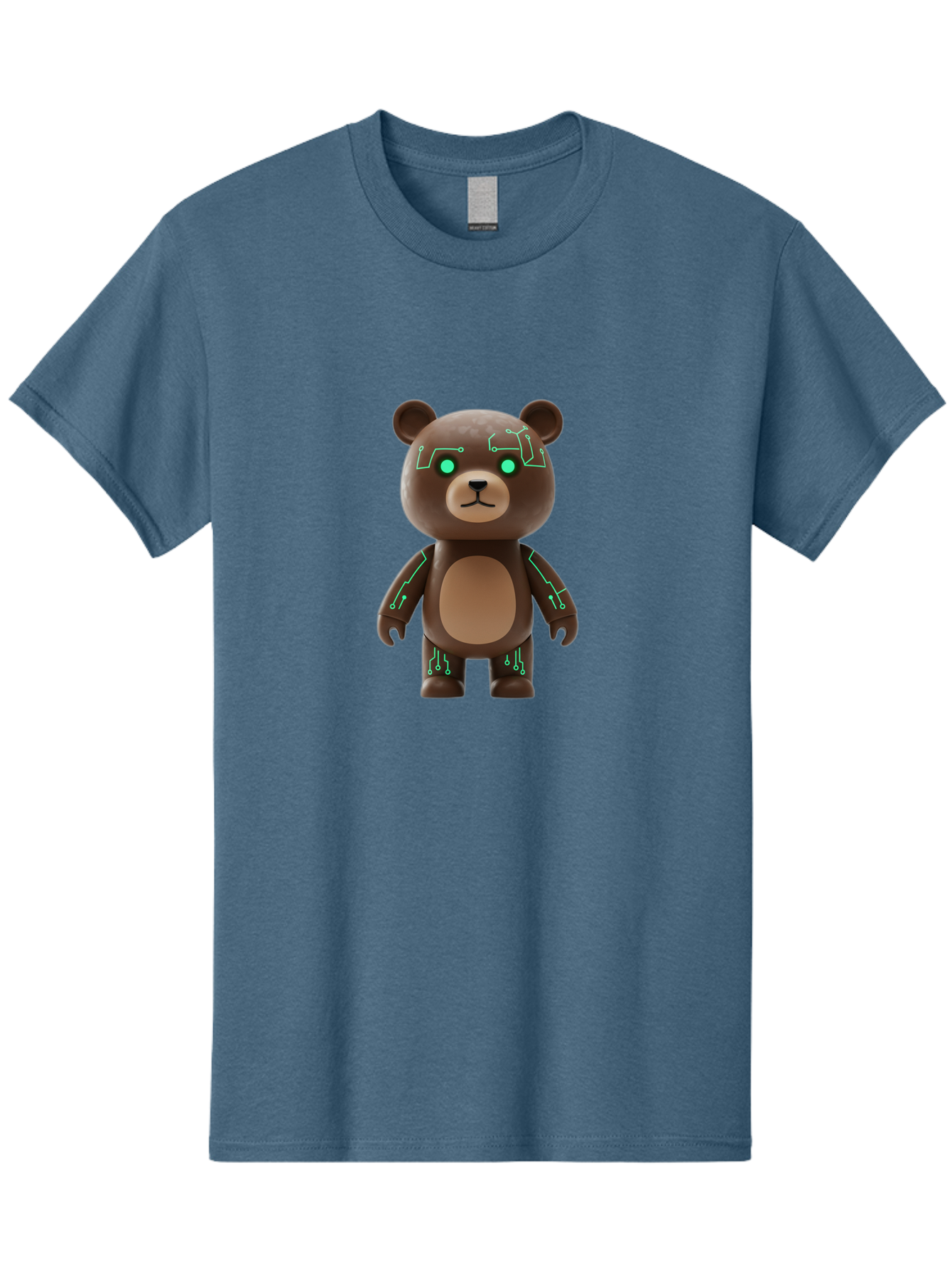 Bear-With-Circuitry Men'S Graphic Tee, 100% Cotton, Comfortable Casual Summer Wear, Machine Washable, Vintage Camera, Old Camera, Antique Camera, Black Camera, Classic Photography, Photography Equipment, Nostalgic Device, Film Camera, Camera Art Bae871