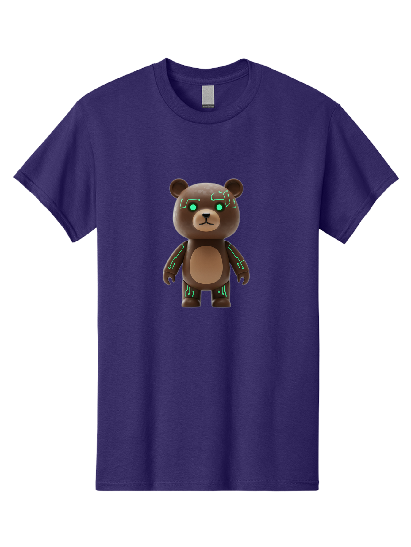 Bear-With-Circuitry Men'S Graphic Tee, 100% Cotton, Comfortable Casual Summer Wear, Machine Washable, Vintage Camera, Old Camera, Antique Camera, Black Camera, Classic Photography, Photography Equipment, Nostalgic Device, Film Camera, Camera Art Bae871