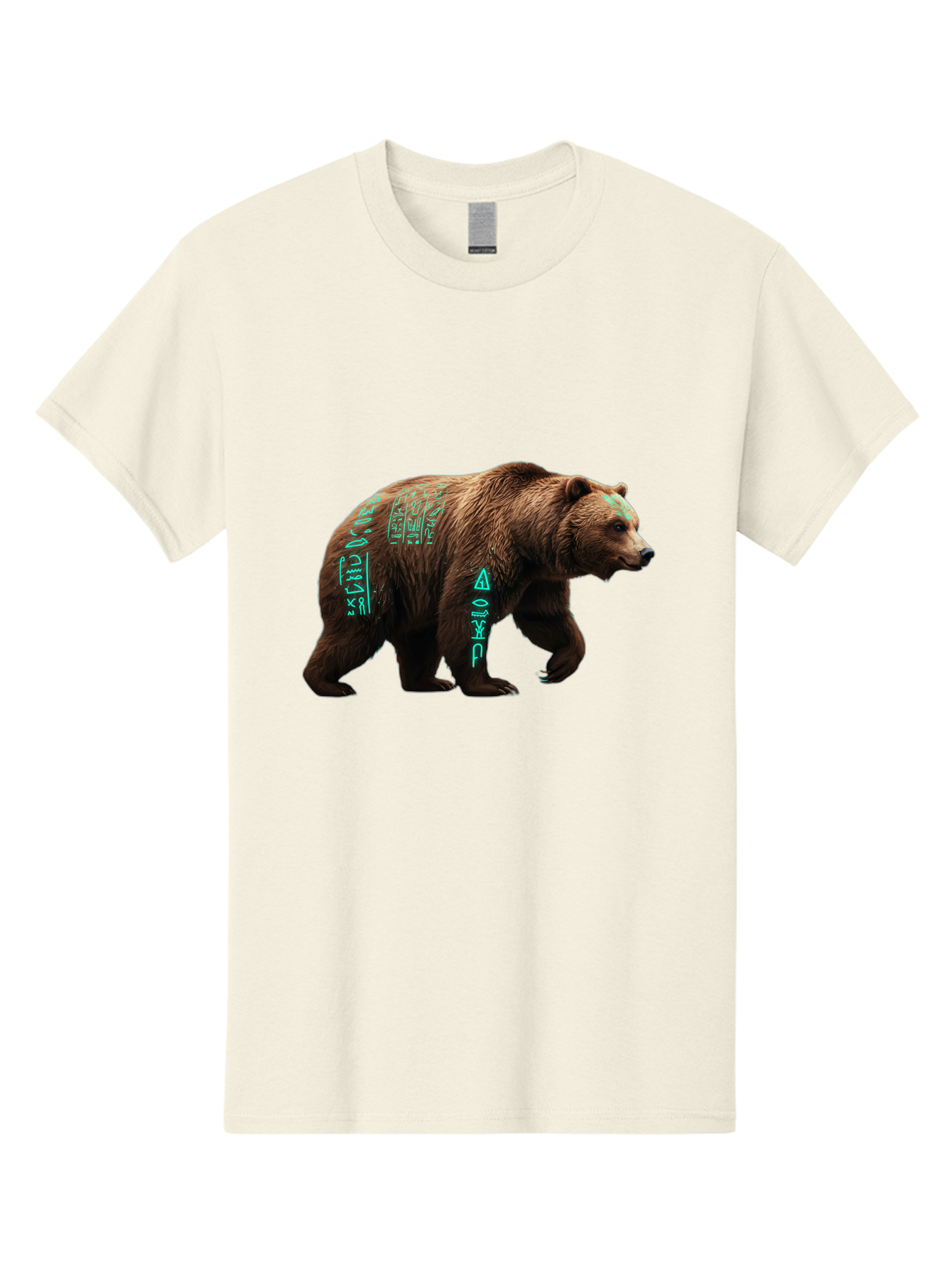 Bear-With-Hieroglyphics Men'S Graphic Tee, 100% Cotton, Comfortable Casual Summer Wear, Machine Washable, Vintage Camera, Old Camera, Antique Camera, Black Camera, Classic Photography, Photography Equipment, Nostalgic Device, Film Camera, Bae877