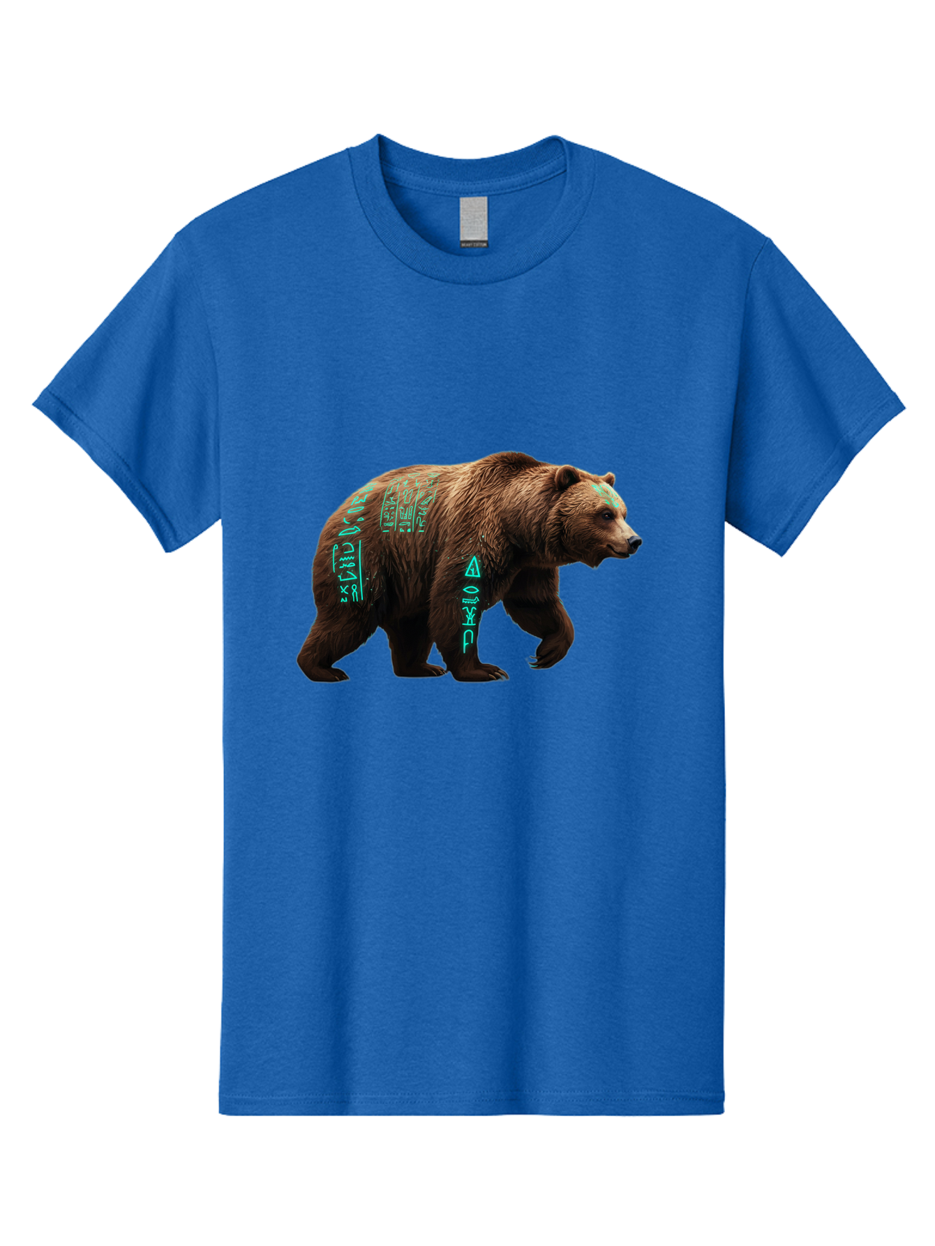Bear-With-Hieroglyphics Men'S Graphic Tee, 100% Cotton, Comfortable Casual Summer Wear, Machine Washable, Vintage Camera, Old Camera, Antique Camera, Black Camera, Classic Photography, Photography Equipment, Nostalgic Device, Film Camera, Bae877