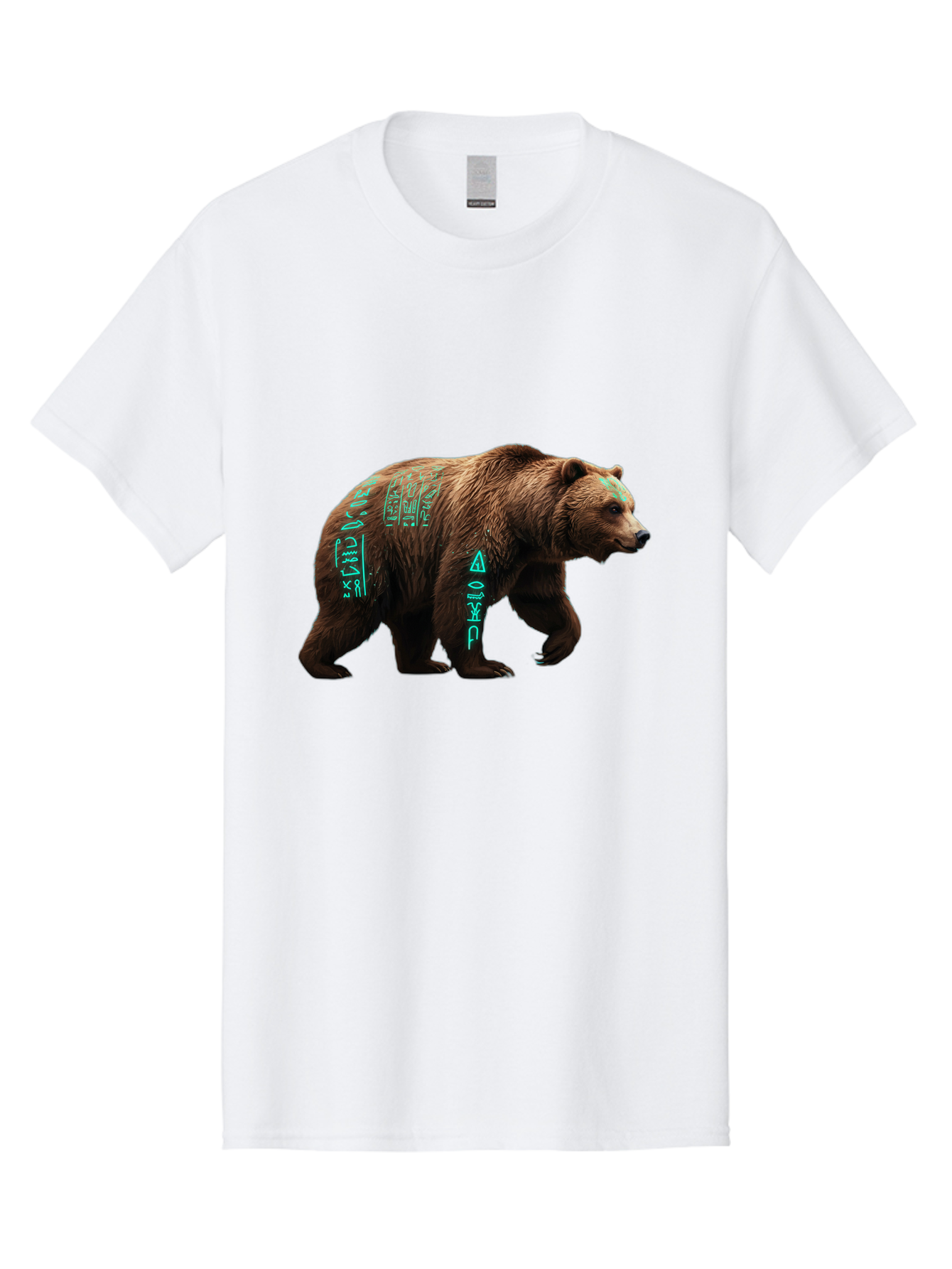 Bear-With-Hieroglyphics Men'S Graphic Tee, 100% Cotton, Comfortable Casual Summer Wear, Machine Washable, Vintage Camera, Old Camera, Antique Camera, Black Camera, Classic Photography, Photography Equipment, Nostalgic Device, Film Camera, Bae877