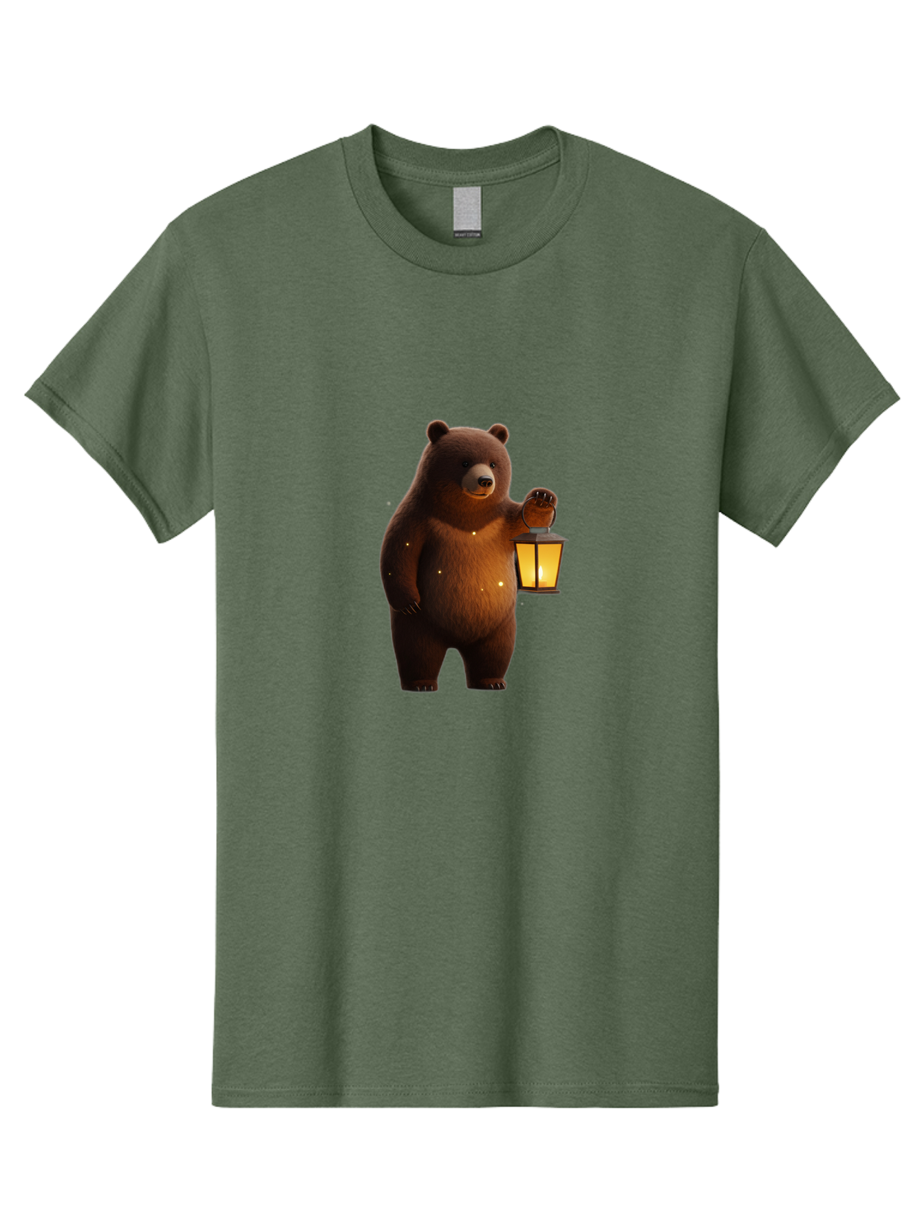 Bear-With-Lantern Men'S Graphic Tee, 100% Cotton, Comfortable Casual Summer Wear, Machine Washable, Vintage Camera, Old Camera, Antique Camera, Black Camera, Classic Photography, Photography Equipment, Nostalgic Device, Film Camera, Camera Art Bae882