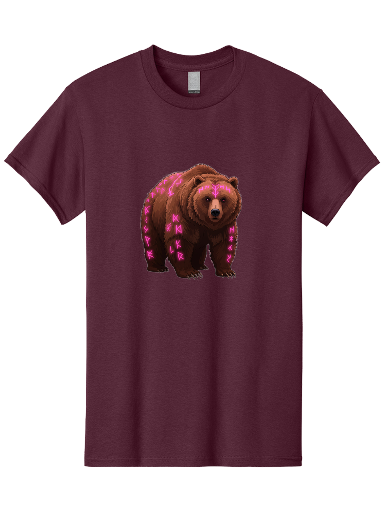 Bear-With-Pink-Symbols Men'S Graphic Tee, 100% Cotton, Comfortable Casual Summer Wear, Machine Washable, Vintage Camera, Old Camera, Antique Camera, Black Camera, Classic Photography, Photography Equipment, Nostalgic Device, Film Camera, Camera Art Bae883