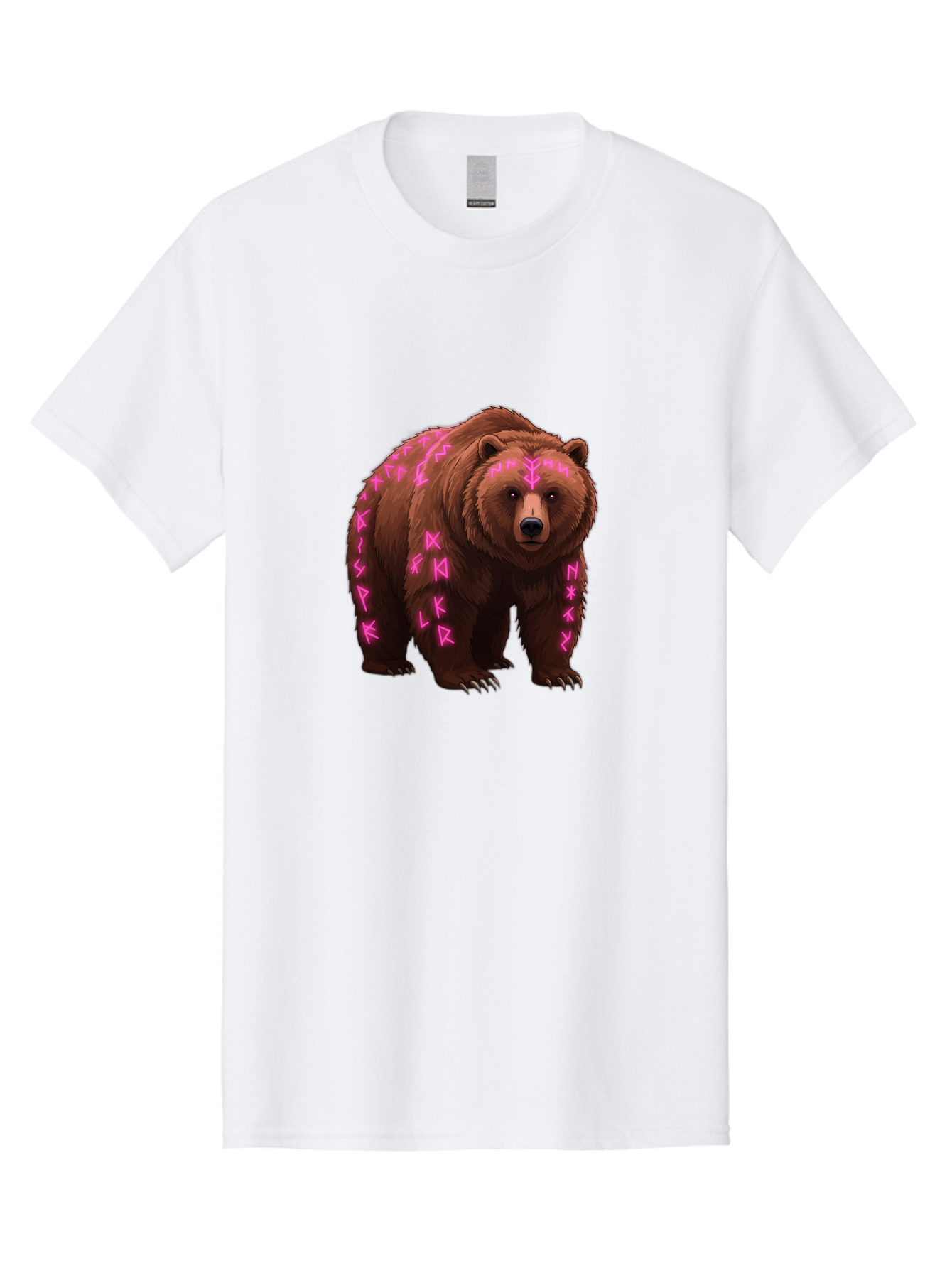 Bear-With-Pink-Symbols Men'S Graphic Tee, 100% Cotton, Comfortable Casual Summer Wear, Machine Washable, Vintage Camera, Old Camera, Antique Camera, Black Camera, Classic Photography, Photography Equipment, Nostalgic Device, Film Camera, Camera Art Bae883