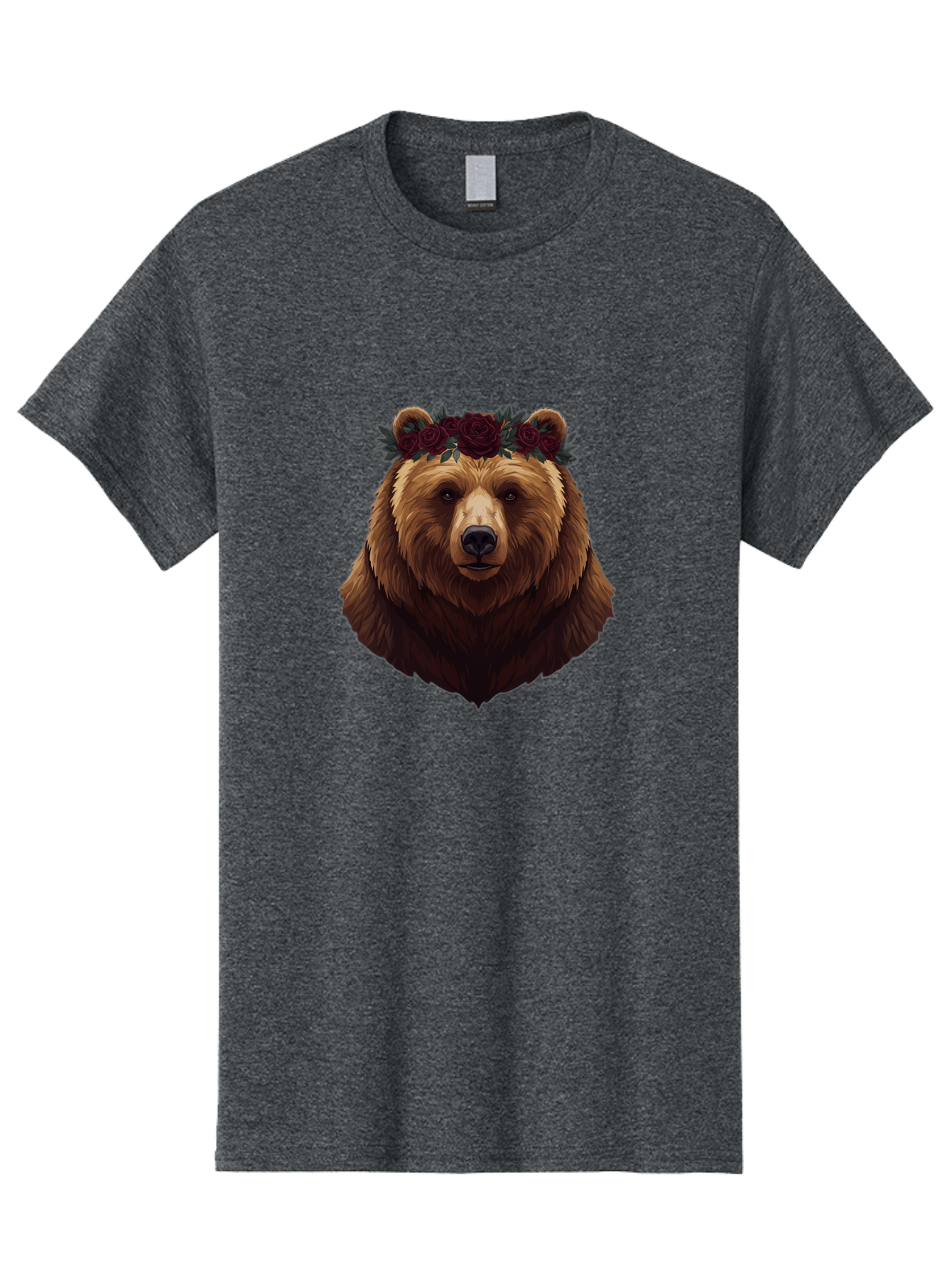 Bear-With-Roses Men'S Graphic Tee, 100% Cotton, Comfortable Casual Summer Wear, Machine Washable, Vintage Camera, Old Camera, Antique Camera, Black Camera, Classic Photography, Photography Equipment, Nostalgic Device, Film Camera, Camera Art Bae884