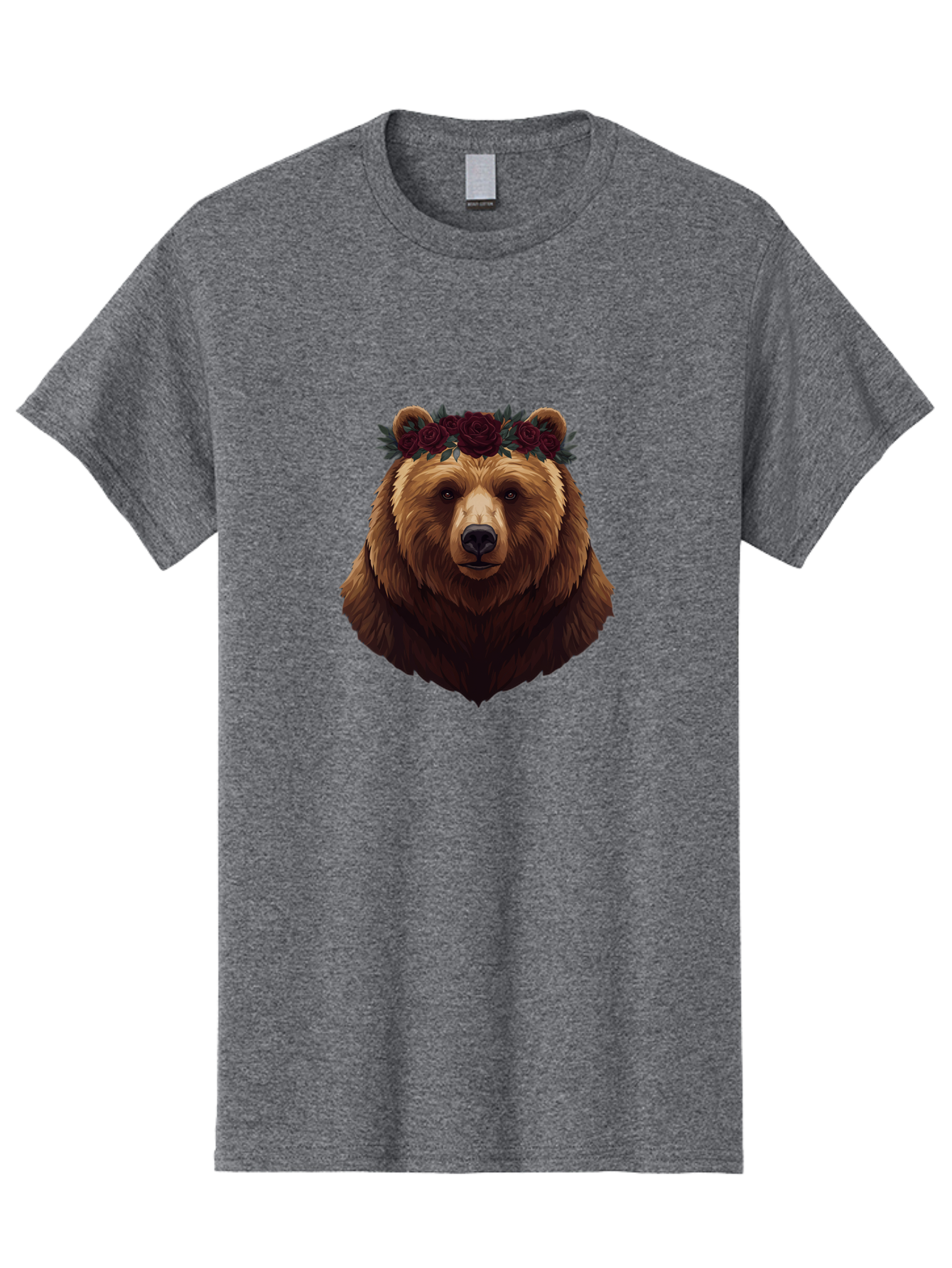 Bear-With-Roses Men'S Graphic Tee, 100% Cotton, Comfortable Casual Summer Wear, Machine Washable, Vintage Camera, Old Camera, Antique Camera, Black Camera, Classic Photography, Photography Equipment, Nostalgic Device, Film Camera, Camera Art Bae884