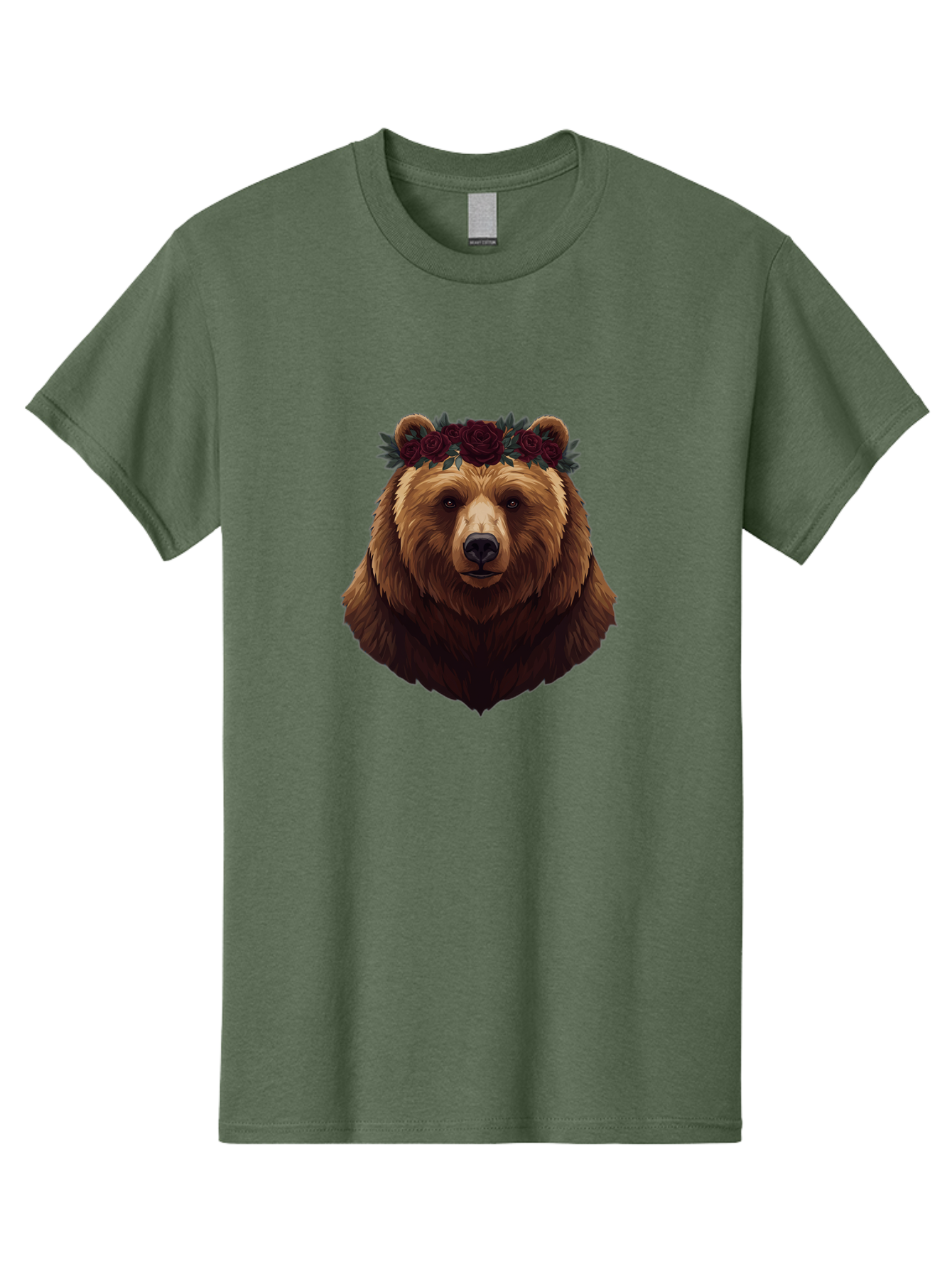 Bear-With-Roses Men'S Graphic Tee, 100% Cotton, Comfortable Casual Summer Wear, Machine Washable, Vintage Camera, Old Camera, Antique Camera, Black Camera, Classic Photography, Photography Equipment, Nostalgic Device, Film Camera, Camera Art Bae884