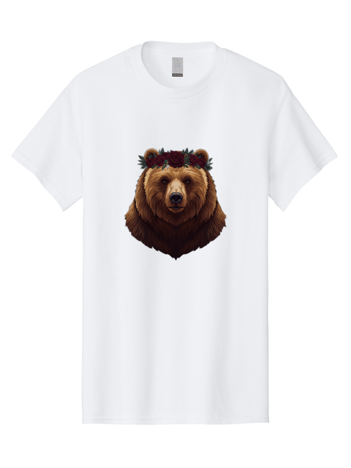 Bear-With-Roses Men'S Graphic Tee, 100% Cotton, Comfortable Casual Summer Wear, Machine Washable, Vintage Camera, Old Camera, Antique Camera, Black Camera, Classic Photography, Photography Equipment, Nostalgic Device, Film Camera, Camera Art Bae884