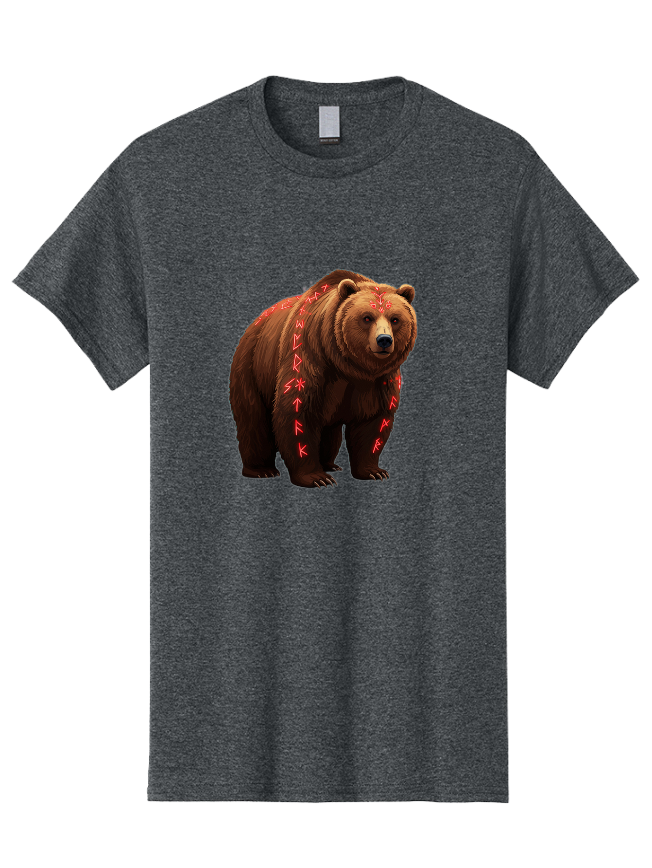 Bear-With-Runic-Symbols Men'S Graphic Tee, 100% Cotton, Comfortable Casual Summer Wear, Machine Washable, Vintage Camera, Old Camera, Antique Camera, Black Camera, Classic Photography, Photography Equipment, Nostalgic Device, Film Camera, Bae885