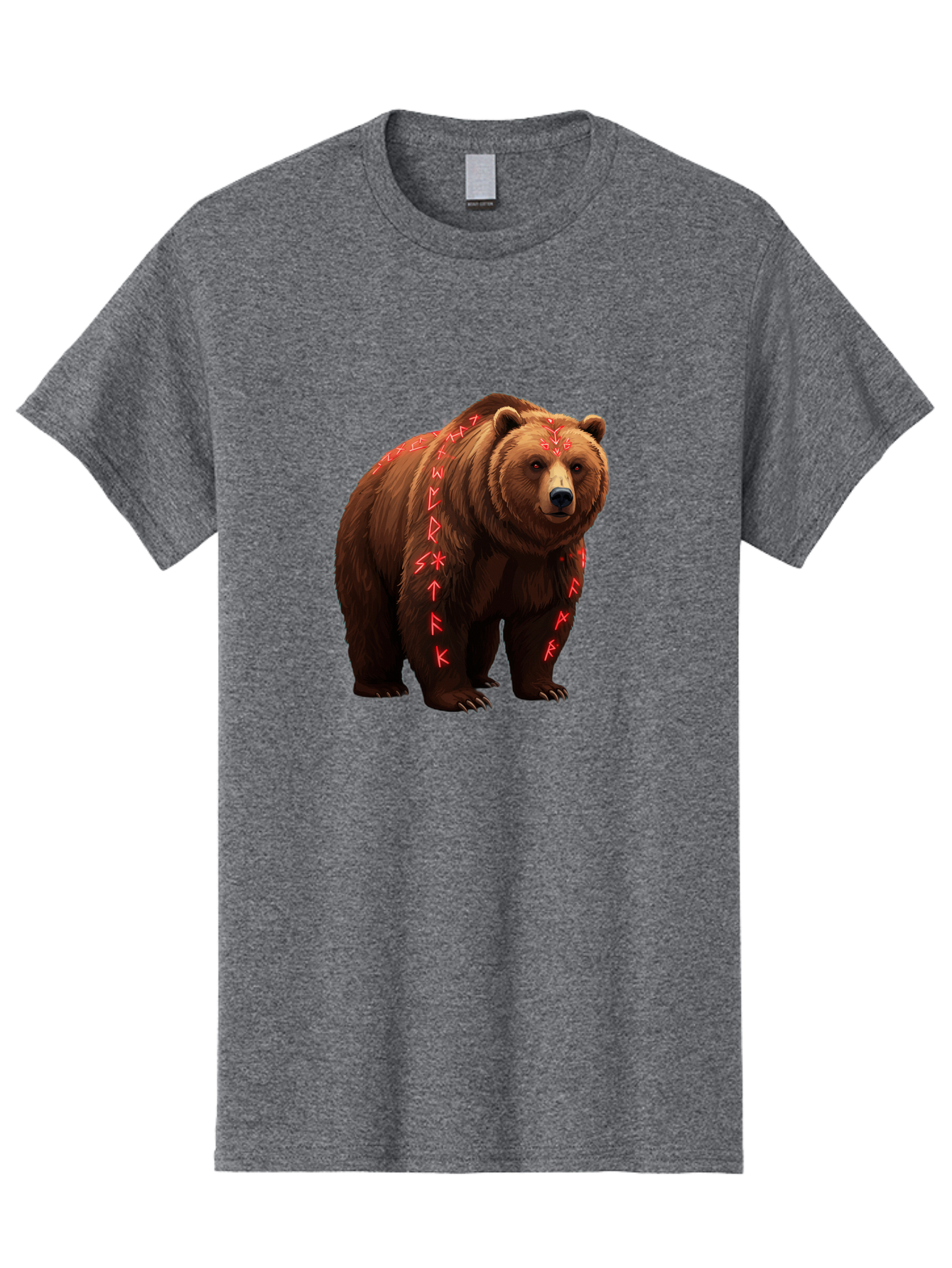 Bear-With-Runic-Symbols Men'S Graphic Tee, 100% Cotton, Comfortable Casual Summer Wear, Machine Washable, Vintage Camera, Old Camera, Antique Camera, Black Camera, Classic Photography, Photography Equipment, Nostalgic Device, Film Camera, Bae885
