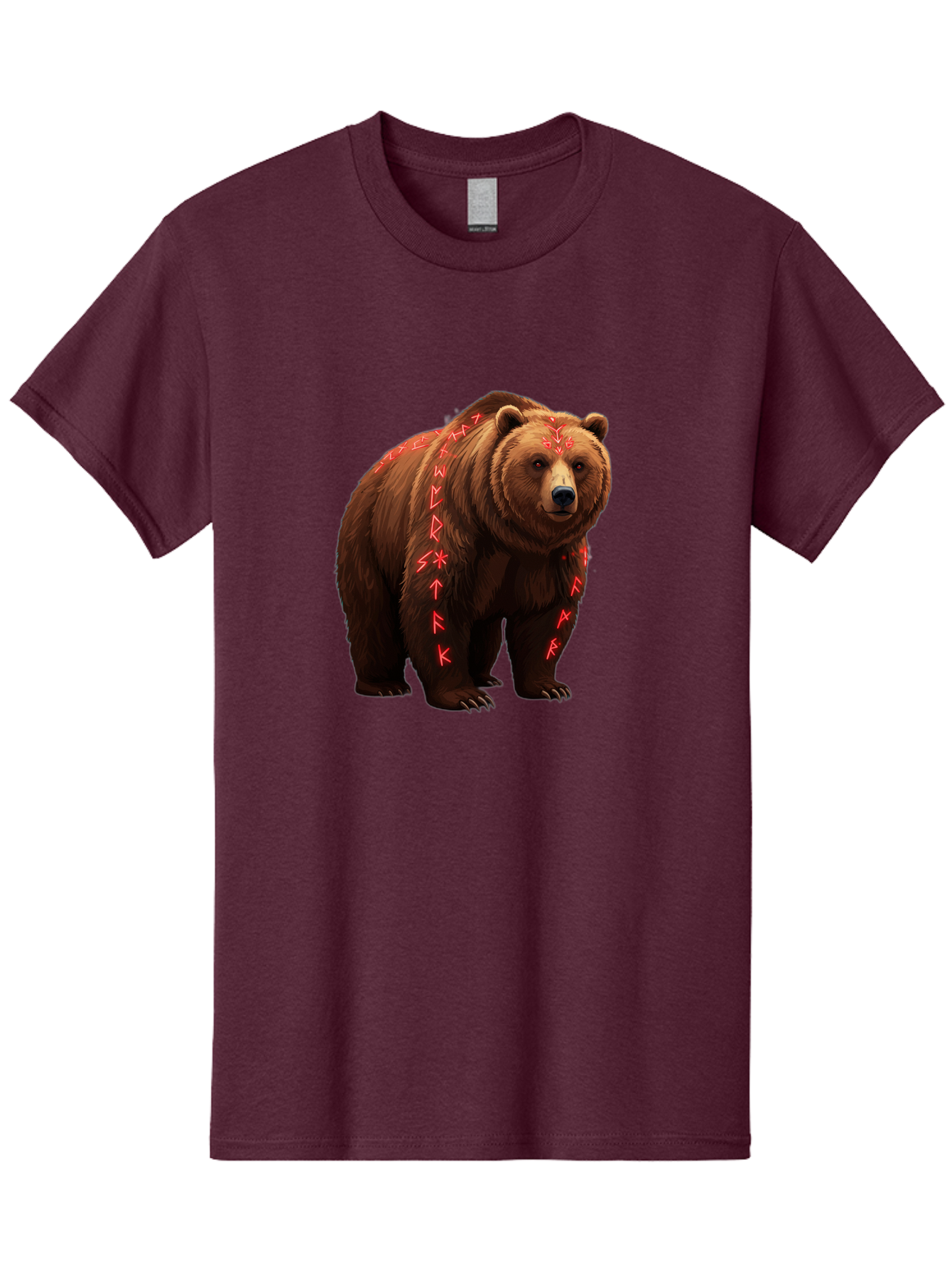 Bear-With-Runic-Symbols Men'S Graphic Tee, 100% Cotton, Comfortable Casual Summer Wear, Machine Washable, Vintage Camera, Old Camera, Antique Camera, Black Camera, Classic Photography, Photography Equipment, Nostalgic Device, Film Camera, Bae885