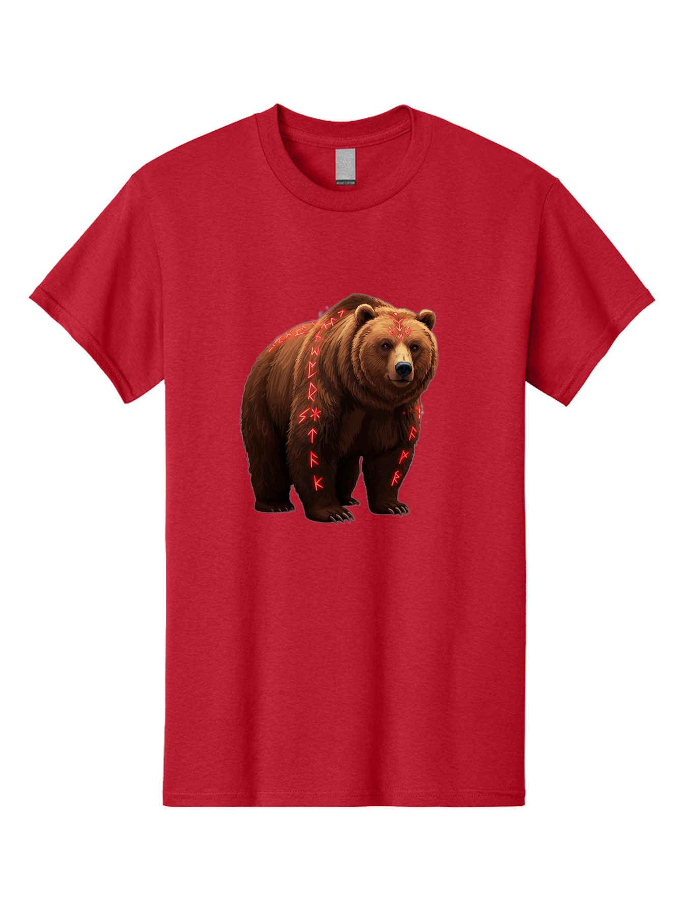 Bear-With-Runic-Symbols Men'S Graphic Tee, 100% Cotton, Comfortable Casual Summer Wear, Machine Washable, Vintage Camera, Old Camera, Antique Camera, Black Camera, Classic Photography, Photography Equipment, Nostalgic Device, Film Camera, Bae885