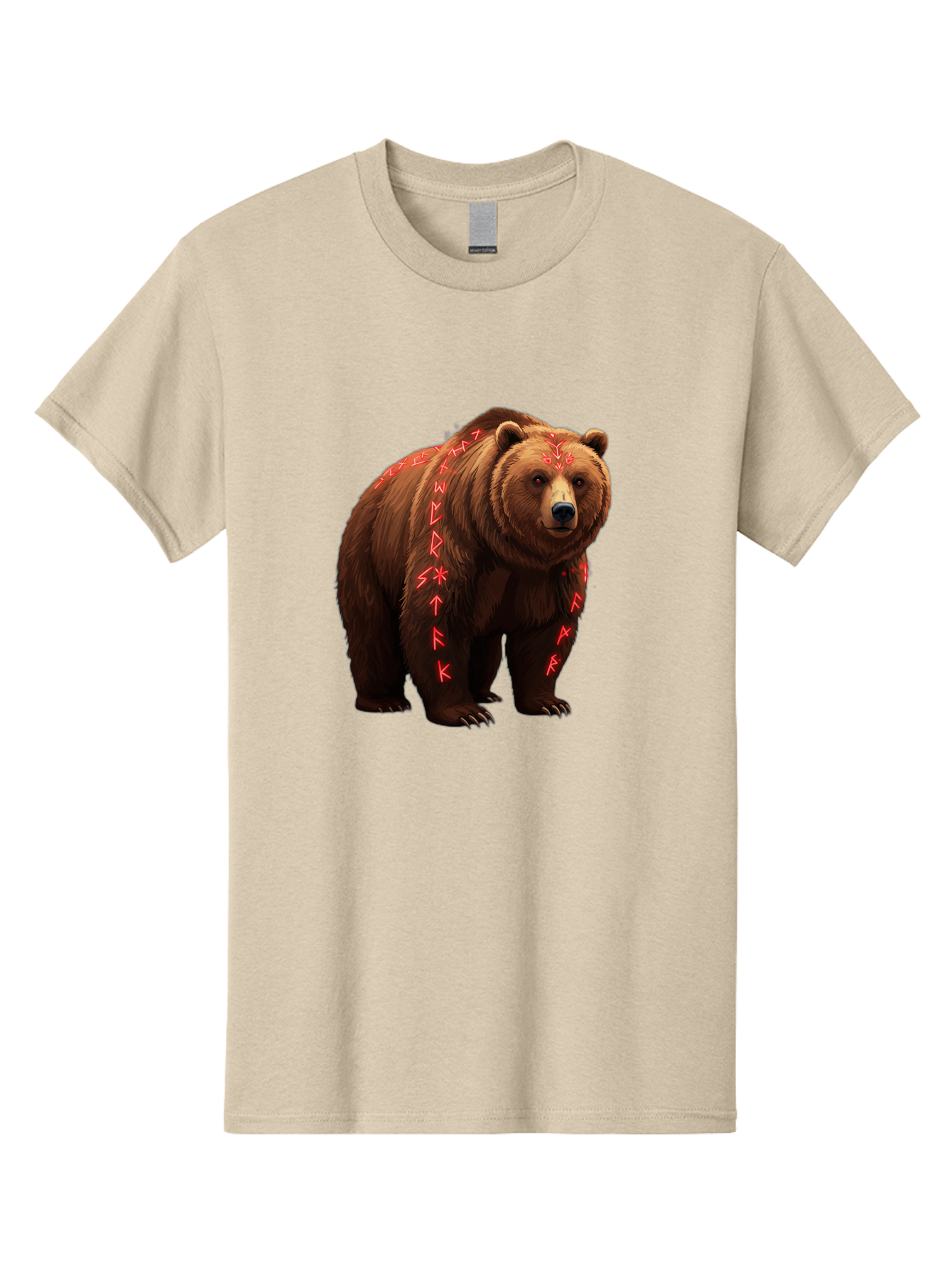 Bear-With-Runic-Symbols Men'S Graphic Tee, 100% Cotton, Comfortable Casual Summer Wear, Machine Washable, Vintage Camera, Old Camera, Antique Camera, Black Camera, Classic Photography, Photography Equipment, Nostalgic Device, Film Camera, Bae885