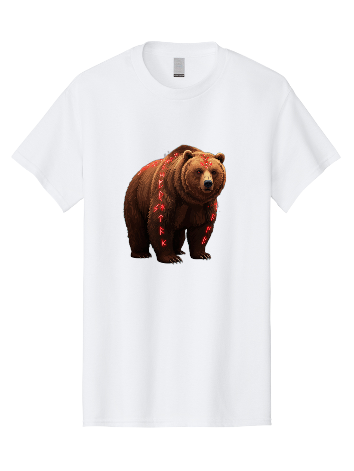 Bear-With-Runic-Symbols Men'S Graphic Tee, 100% Cotton, Comfortable Casual Summer Wear, Machine Washable, Vintage Camera, Old Camera, Antique Camera, Black Camera, Classic Photography, Photography Equipment, Nostalgic Device, Film Camera, Bae885