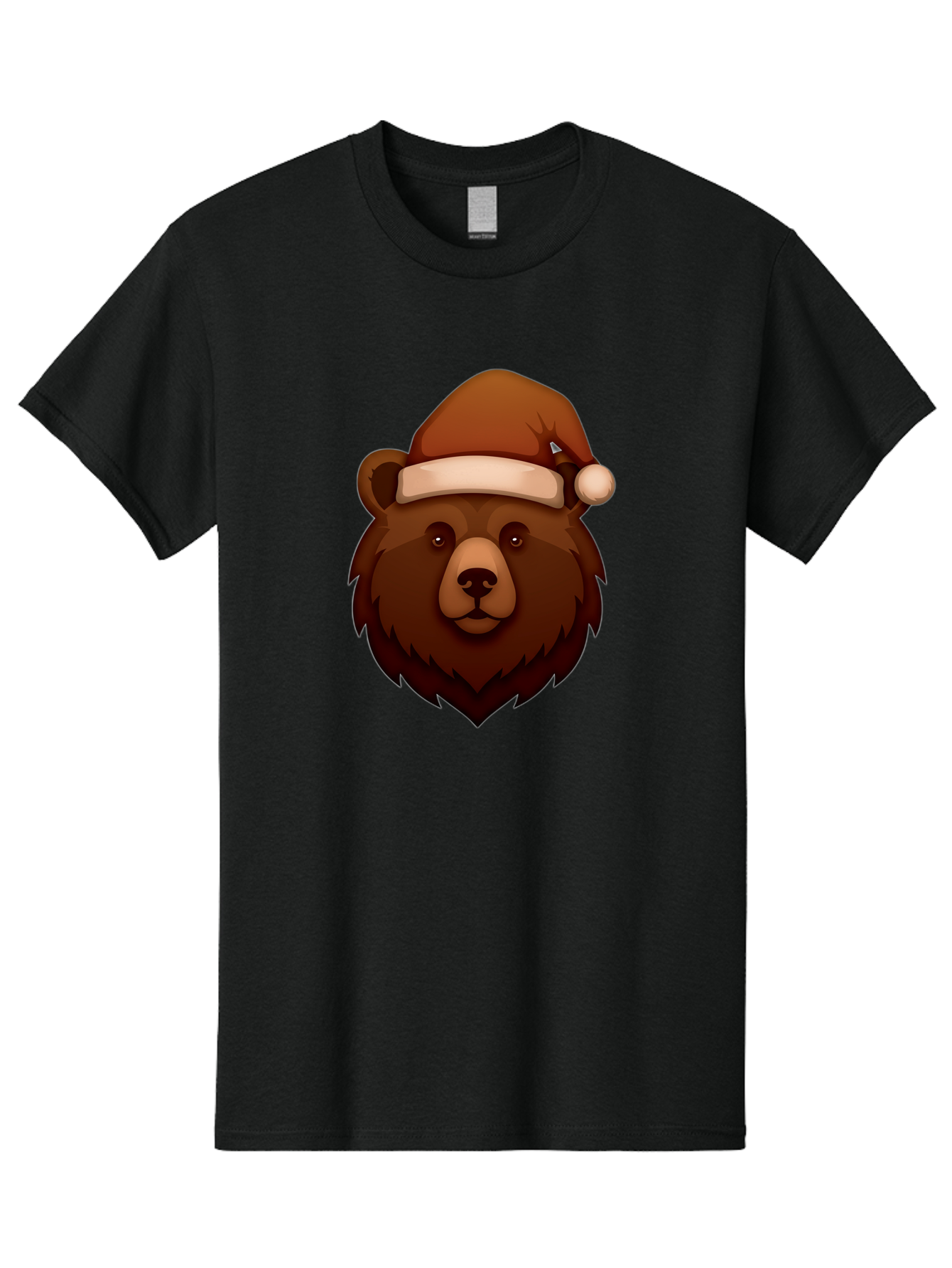 Bear-With-Santa-Hat Men'S Graphic Tee, 100% Cotton, Comfortable Casual Summer Wear, Machine Washable, Vintage Camera, Old Camera, Antique Camera, Black Camera, Classic Photography, Photography Equipment, Nostalgic Device, Film Camera, Camera Art Bae886