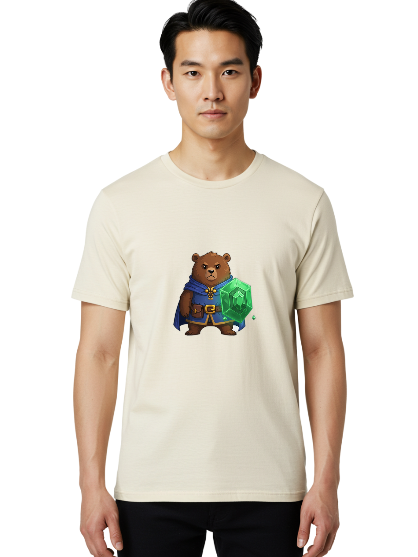 Bear-Wizard Men'S Graphic Tee, 100% Cotton, Comfortable Casual Summer Wear, Machine Washable, Vintage Camera, Old Camera, Antique Camera, Black Camera, Classic Photography, Photography Equipment, Nostalgic Device, Film Camera, Camera Art Bae887