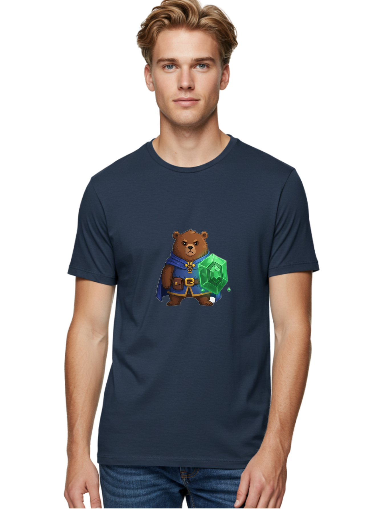Bear-Wizard Men'S Graphic Tee, 100% Cotton, Comfortable Casual Summer Wear, Machine Washable, Vintage Camera, Old Camera, Antique Camera, Black Camera, Classic Photography, Photography Equipment, Nostalgic Device, Film Camera, Camera Art Bae887