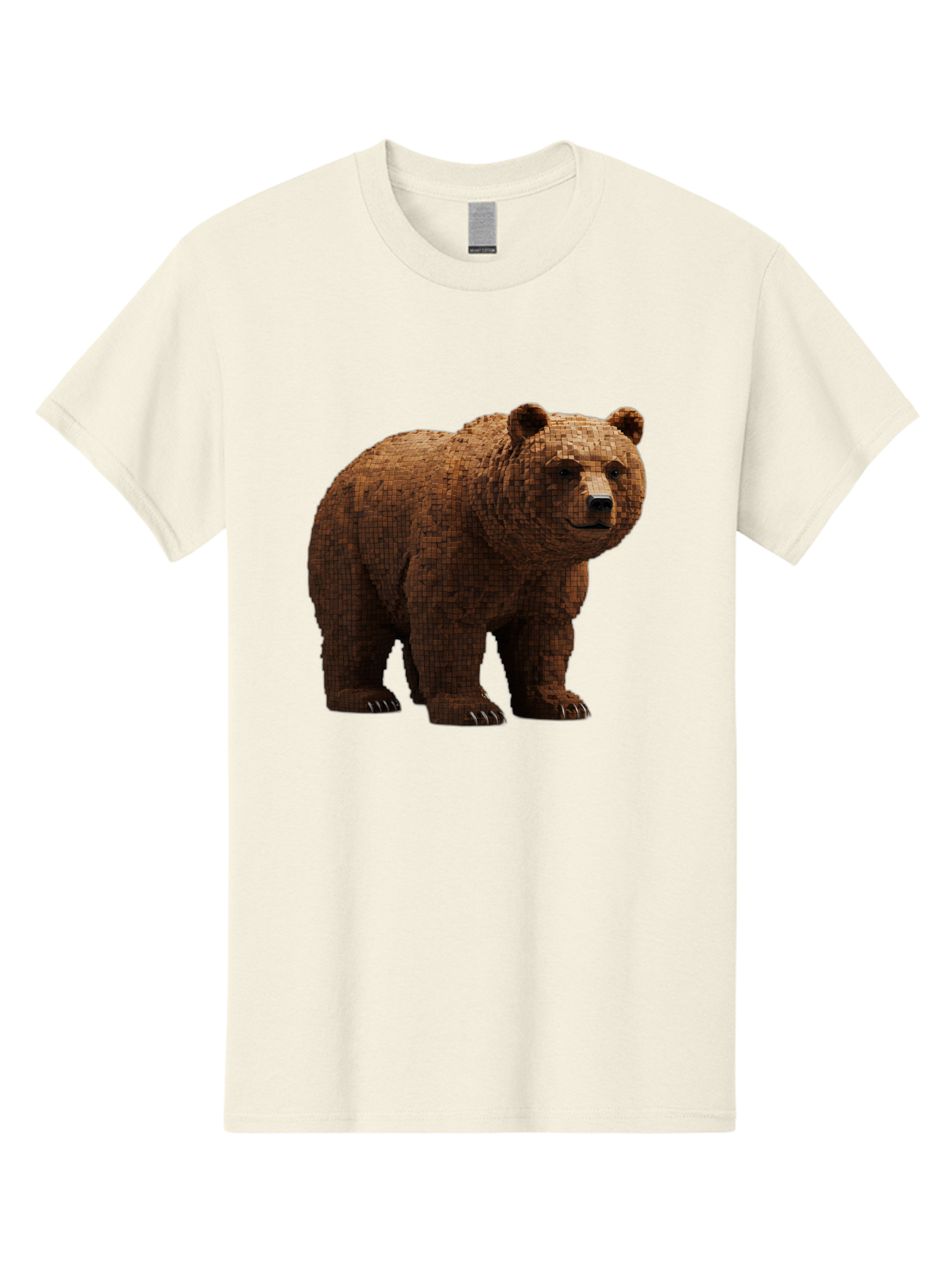 Bear Men'S Graphic Tee, 100% Cotton, Comfortable Casual Summer Wear, Machine Washable, Vintage Camera, Old Camera, Antique Camera, Black Camera, Classic Photography, Photography Equipment, Nostalgic Device, Film Camera, Camera Art Bae888