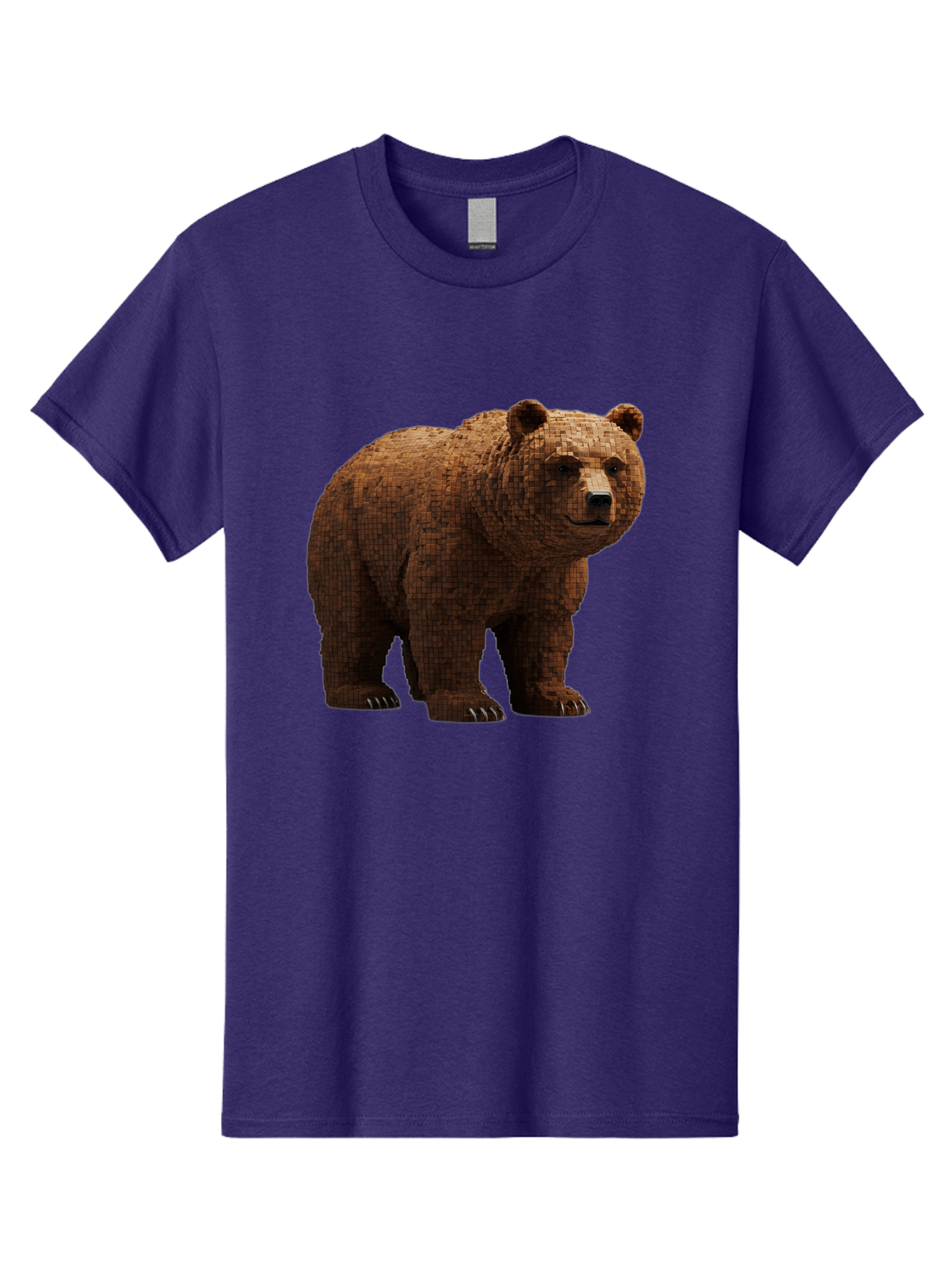 Bear Men'S Graphic Tee, 100% Cotton, Comfortable Casual Summer Wear, Machine Washable, Vintage Camera, Old Camera, Antique Camera, Black Camera, Classic Photography, Photography Equipment, Nostalgic Device, Film Camera, Camera Art Bae888