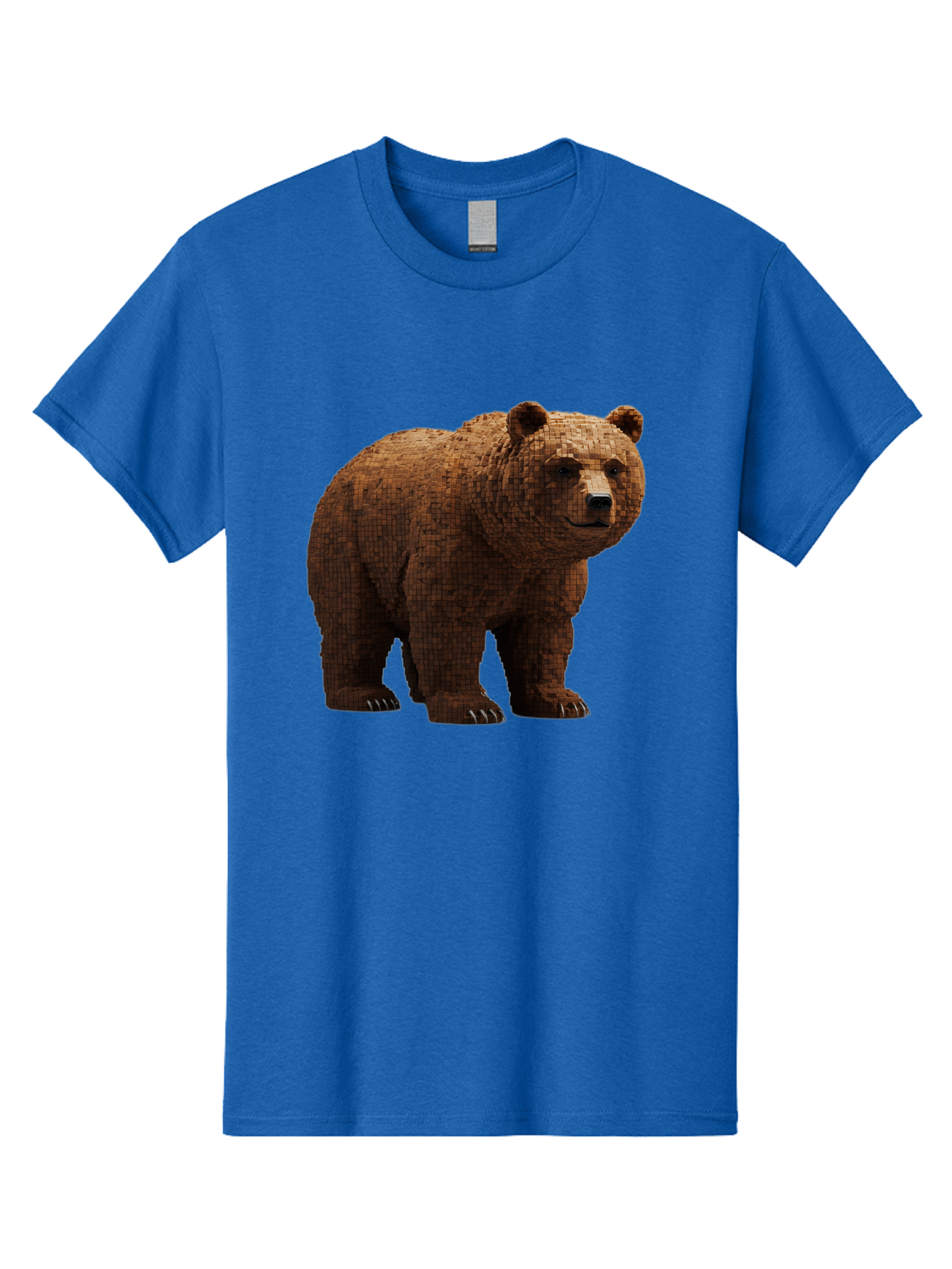 Bear Men'S Graphic Tee, 100% Cotton, Comfortable Casual Summer Wear, Machine Washable, Vintage Camera, Old Camera, Antique Camera, Black Camera, Classic Photography, Photography Equipment, Nostalgic Device, Film Camera, Camera Art Bae888