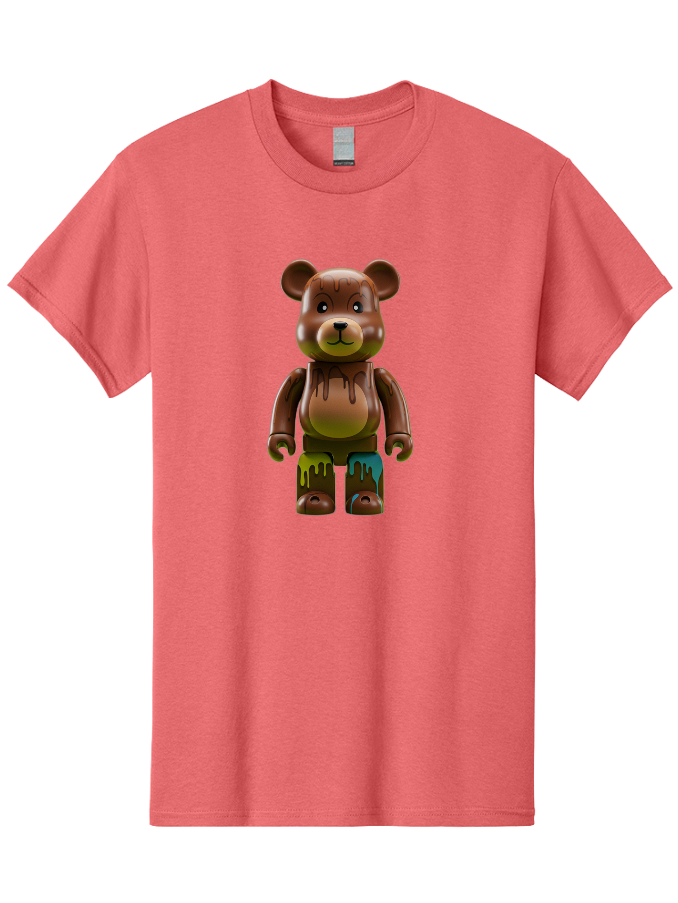 Bearbrick-1 Men'S Graphic Tee, 100% Cotton, Comfortable Casual Summer Wear, Machine Washable, Vintage Camera, Old Camera, Antique Camera, Black Camera, Classic Photography, Photography Equipment, Nostalgic Device, Film Camera, Camera Art Bae889