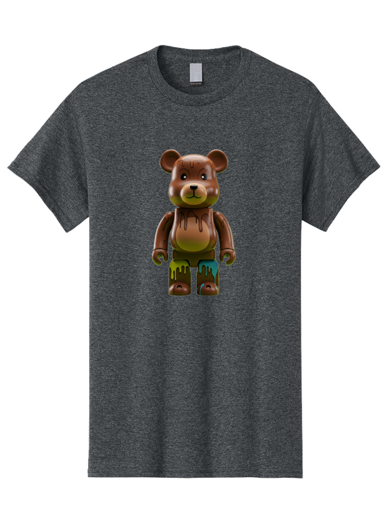 Bearbrick-1 Men'S Graphic Tee, 100% Cotton, Comfortable Casual Summer Wear, Machine Washable, Vintage Camera, Old Camera, Antique Camera, Black Camera, Classic Photography, Photography Equipment, Nostalgic Device, Film Camera, Camera Art Bae889