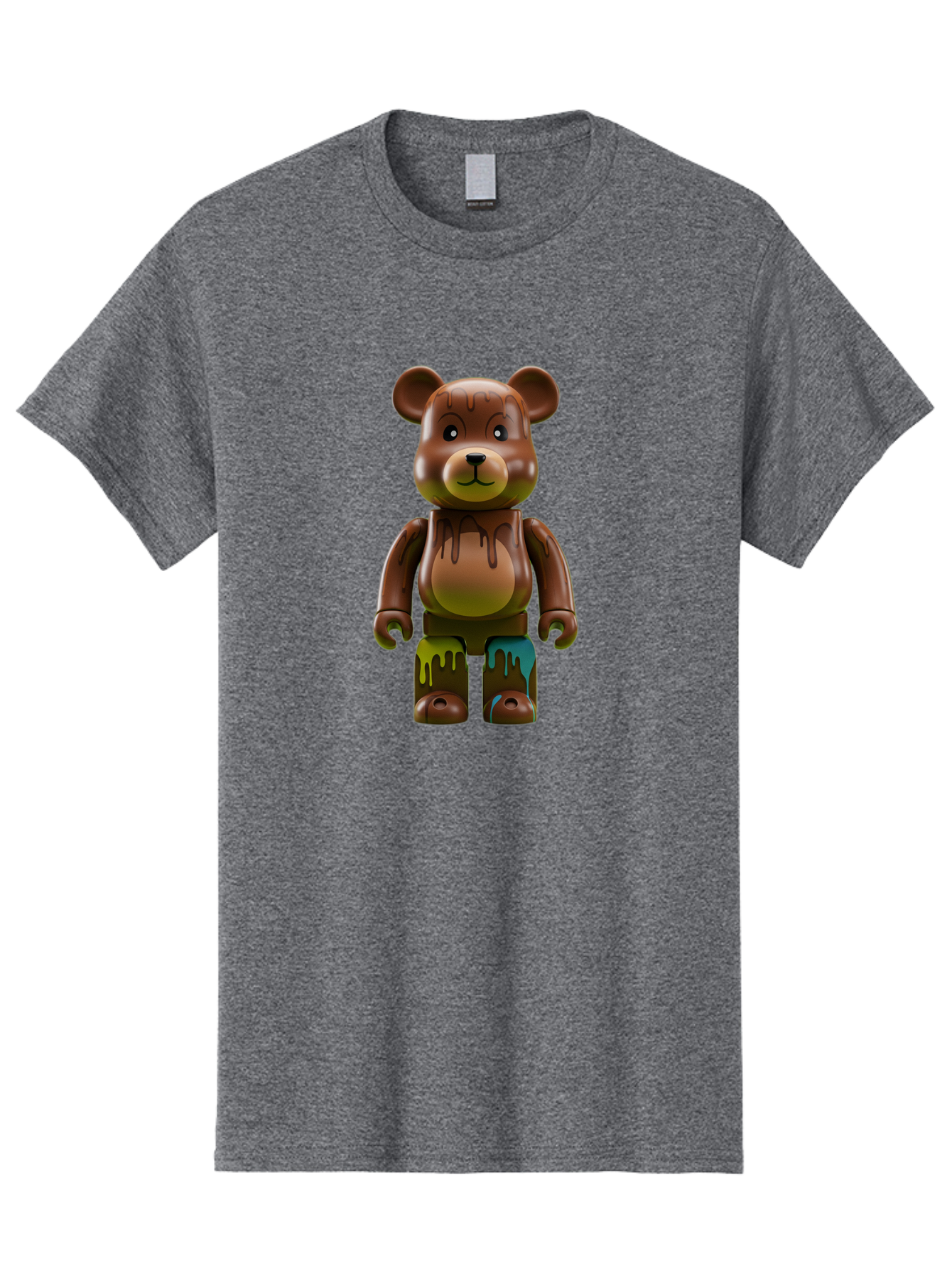 Bearbrick-1 Men'S Graphic Tee, 100% Cotton, Comfortable Casual Summer Wear, Machine Washable, Vintage Camera, Old Camera, Antique Camera, Black Camera, Classic Photography, Photography Equipment, Nostalgic Device, Film Camera, Camera Art Bae889