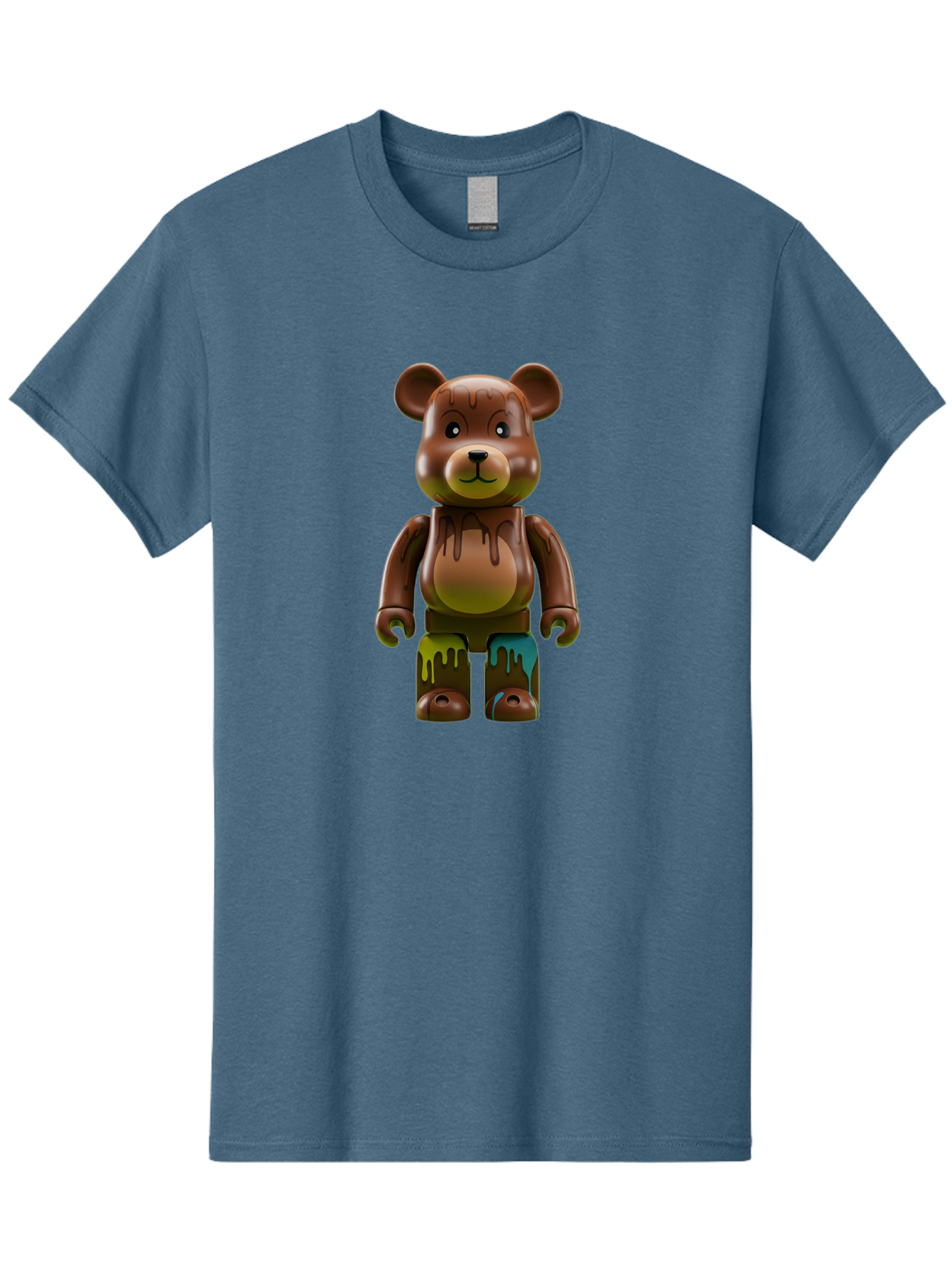 Bearbrick-1 Men'S Graphic Tee, 100% Cotton, Comfortable Casual Summer Wear, Machine Washable, Vintage Camera, Old Camera, Antique Camera, Black Camera, Classic Photography, Photography Equipment, Nostalgic Device, Film Camera, Camera Art Bae889