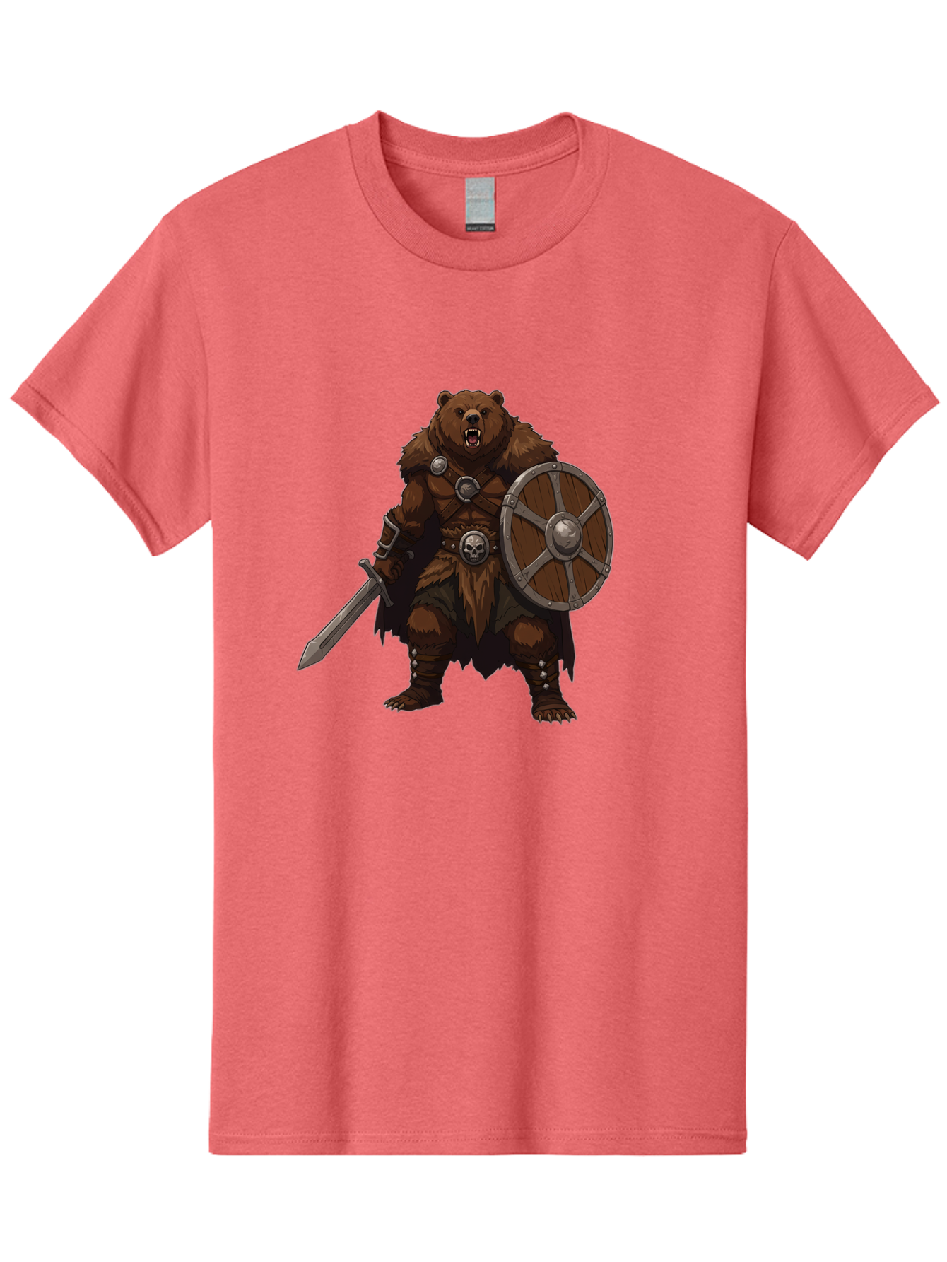 Berserker-Bear Men'S Graphic Tee, 100% Cotton, Comfortable Casual Summer Wear, Machine Washable, Vintage Camera, Old Camera, Antique Camera, Black Camera, Classic Photography, Photography Equipment, Nostalgic Device, Film Camera, Camera Art Bae891