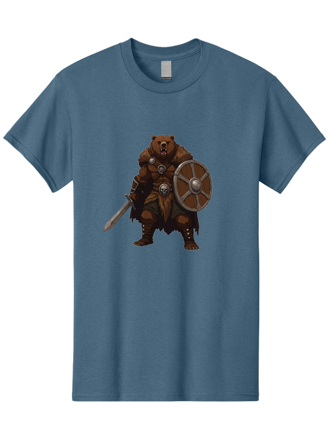 Berserker-Bear Men'S Graphic Tee, 100% Cotton, Comfortable Casual Summer Wear, Machine Washable, Vintage Camera, Old Camera, Antique Camera, Black Camera, Classic Photography, Photography Equipment, Nostalgic Device, Film Camera, Camera Art Bae891