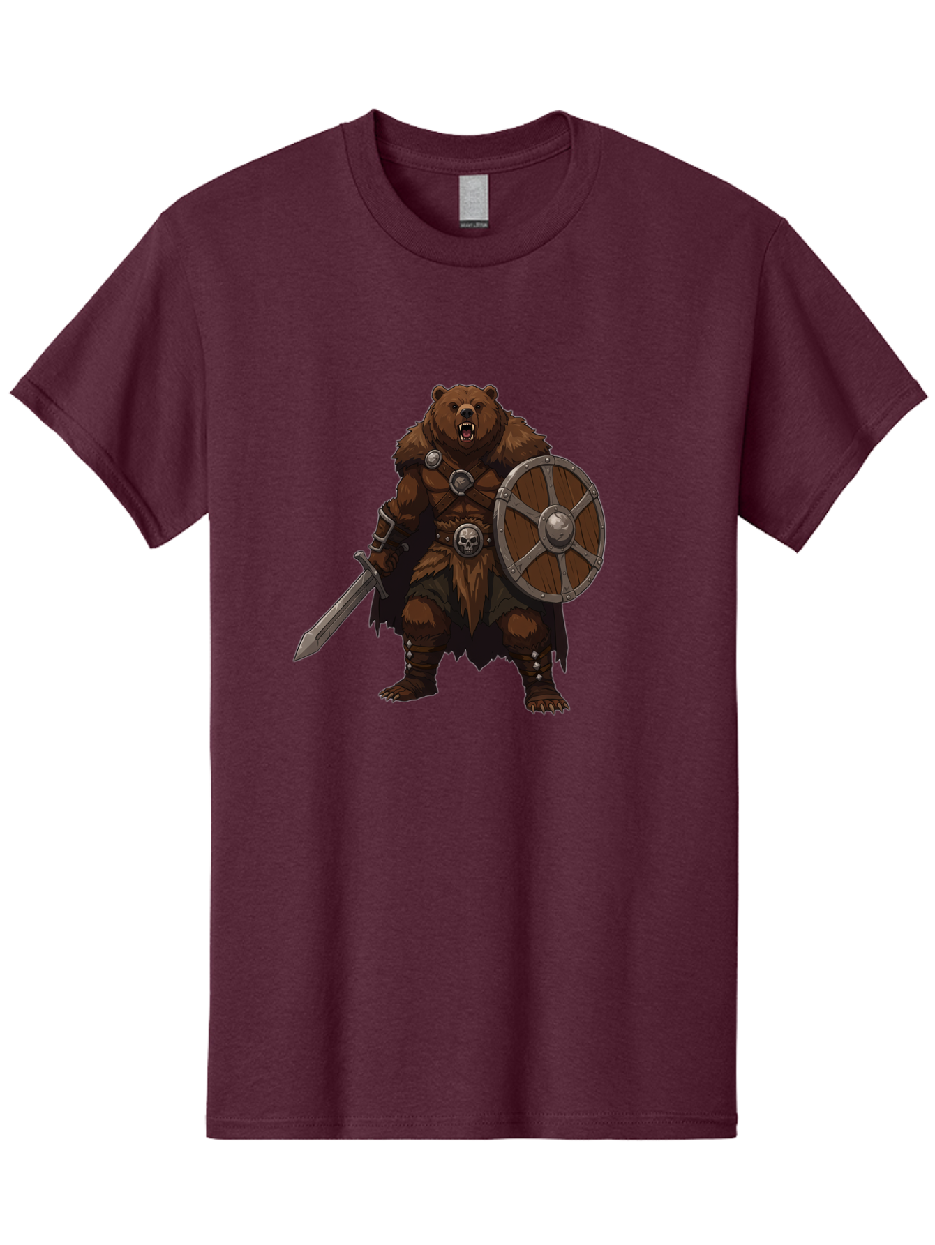 Berserker-Bear Men'S Graphic Tee, 100% Cotton, Comfortable Casual Summer Wear, Machine Washable, Vintage Camera, Old Camera, Antique Camera, Black Camera, Classic Photography, Photography Equipment, Nostalgic Device, Film Camera, Camera Art Bae891