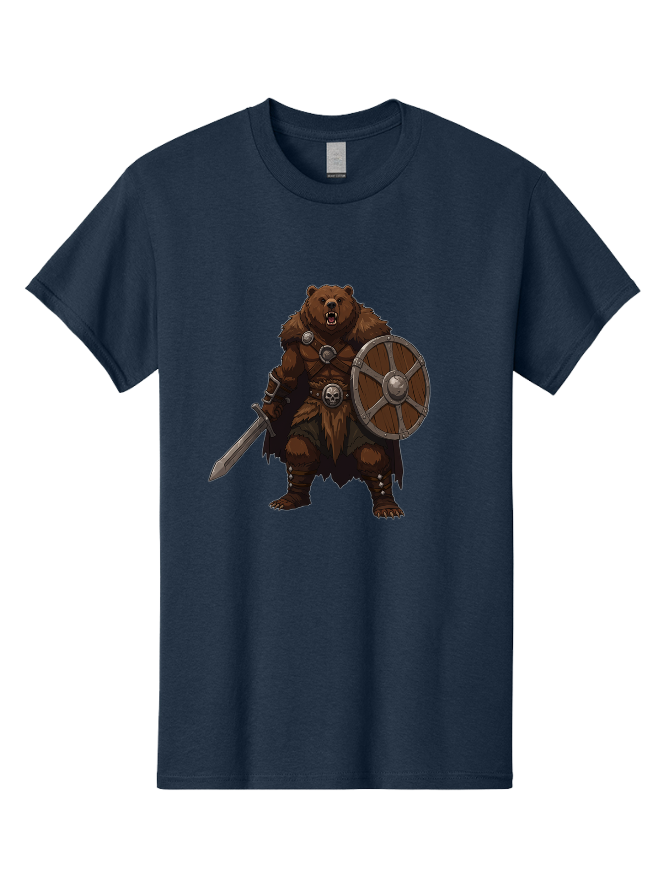 Berserker-Bear Men'S Graphic Tee, 100% Cotton, Comfortable Casual Summer Wear, Machine Washable, Vintage Camera, Old Camera, Antique Camera, Black Camera, Classic Photography, Photography Equipment, Nostalgic Device, Film Camera, Camera Art Bae891
