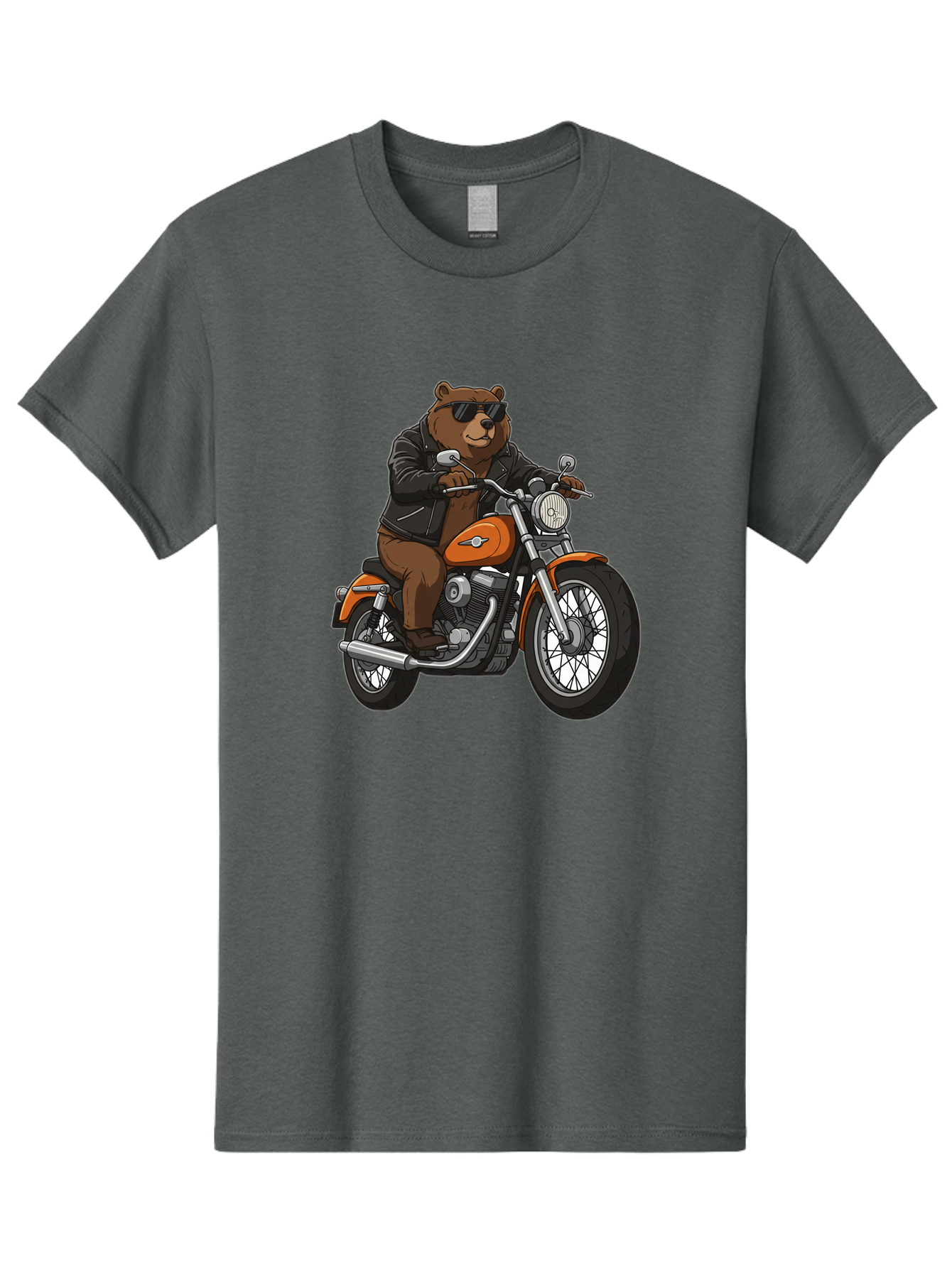 Biker-Bear Men'S Graphic Tee, 100% Cotton, Comfortable Casual Summer Wear, Machine Washable, Vintage Camera, Old Camera, Antique Camera, Black Camera, Classic Photography, Photography Equipment, Nostalgic Device, Film Camera, Camera Art Bae893