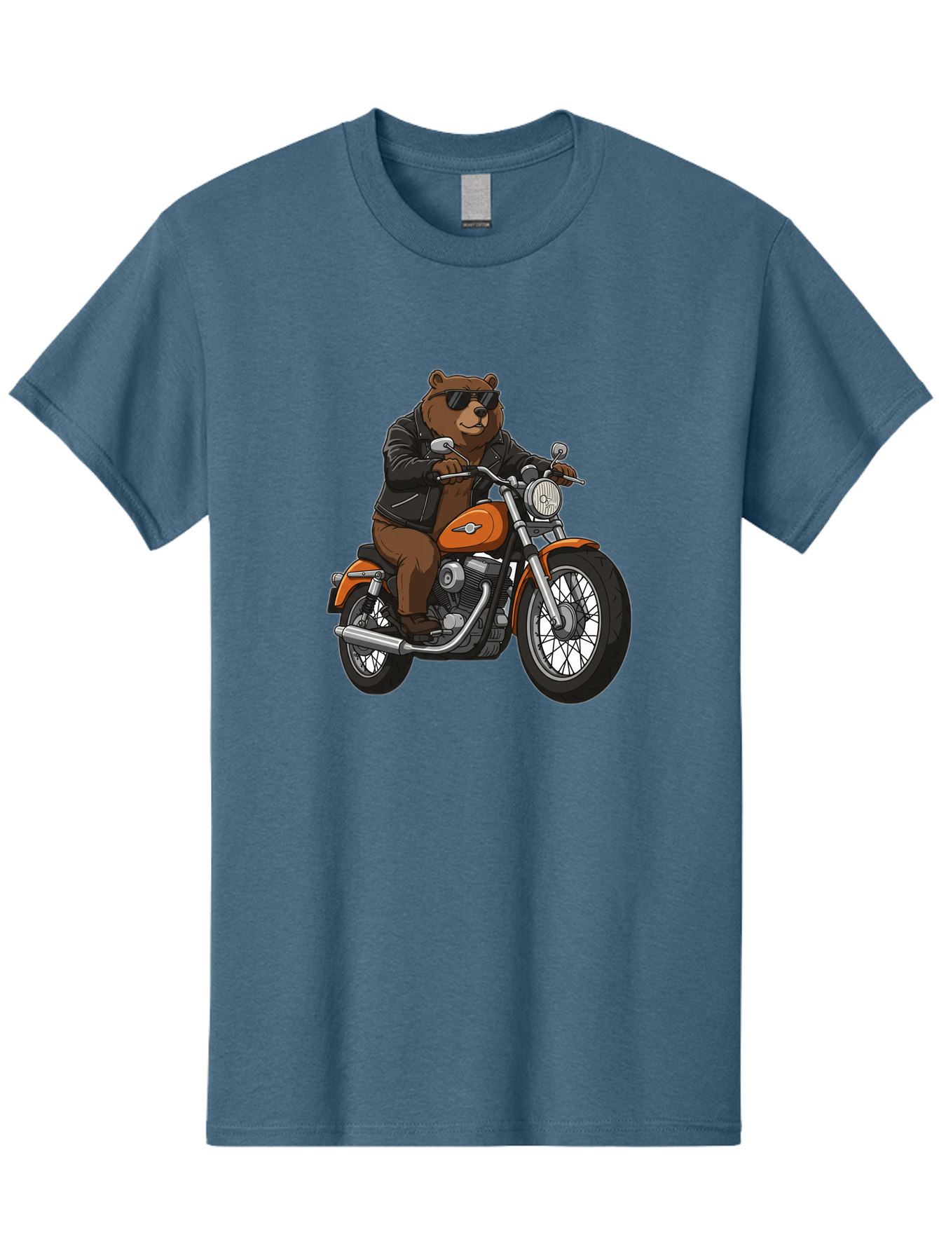 Biker-Bear Men'S Graphic Tee, 100% Cotton, Comfortable Casual Summer Wear, Machine Washable, Vintage Camera, Old Camera, Antique Camera, Black Camera, Classic Photography, Photography Equipment, Nostalgic Device, Film Camera, Camera Art Bae893