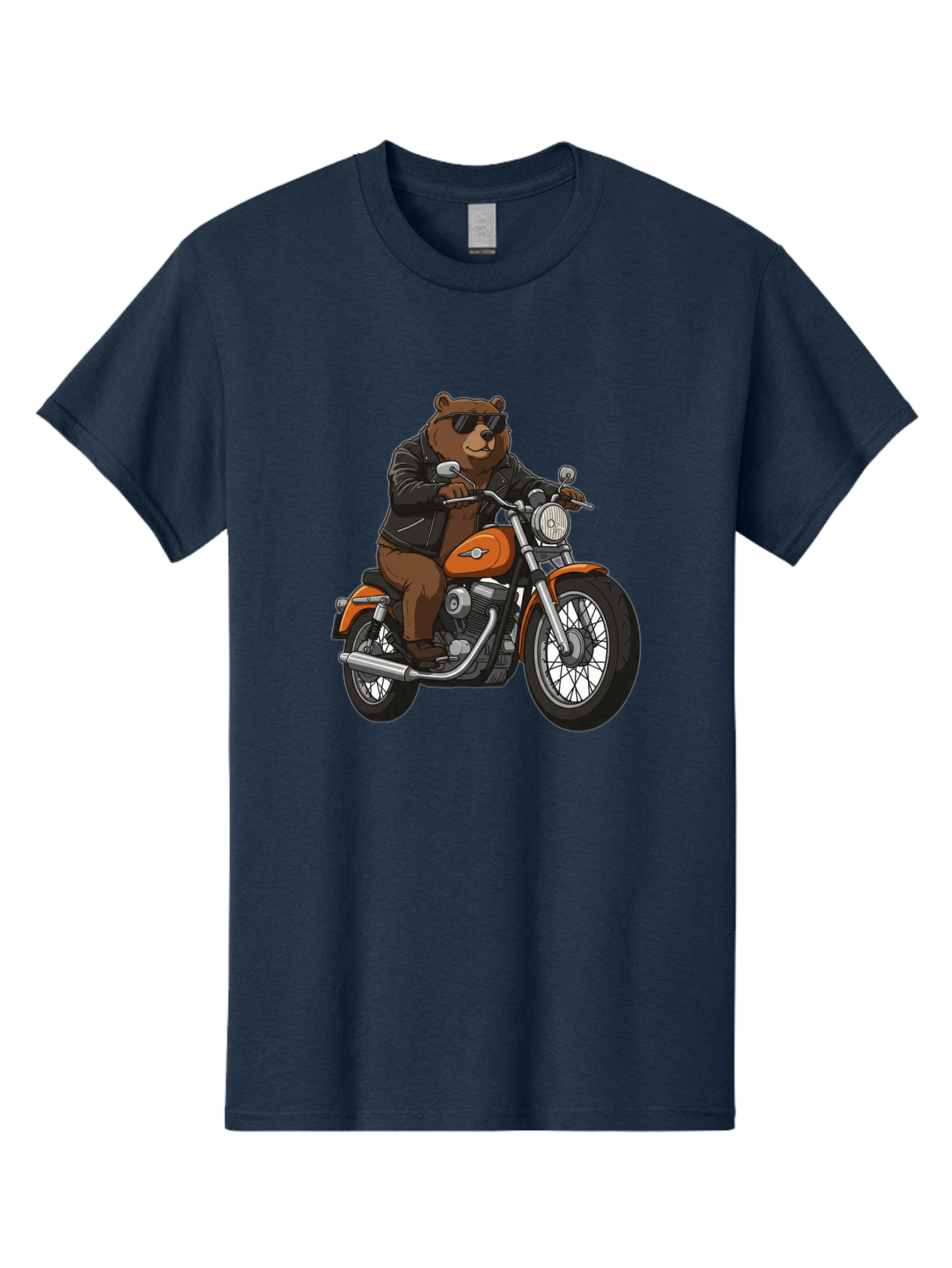 Biker-Bear Men'S Graphic Tee, 100% Cotton, Comfortable Casual Summer Wear, Machine Washable, Vintage Camera, Old Camera, Antique Camera, Black Camera, Classic Photography, Photography Equipment, Nostalgic Device, Film Camera, Camera Art Bae893