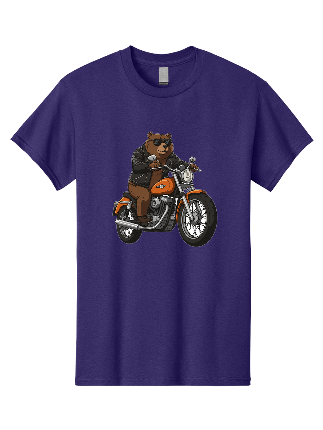 Biker-Bear Men'S Graphic Tee, 100% Cotton, Comfortable Casual Summer Wear, Machine Washable, Vintage Camera, Old Camera, Antique Camera, Black Camera, Classic Photography, Photography Equipment, Nostalgic Device, Film Camera, Camera Art Bae893