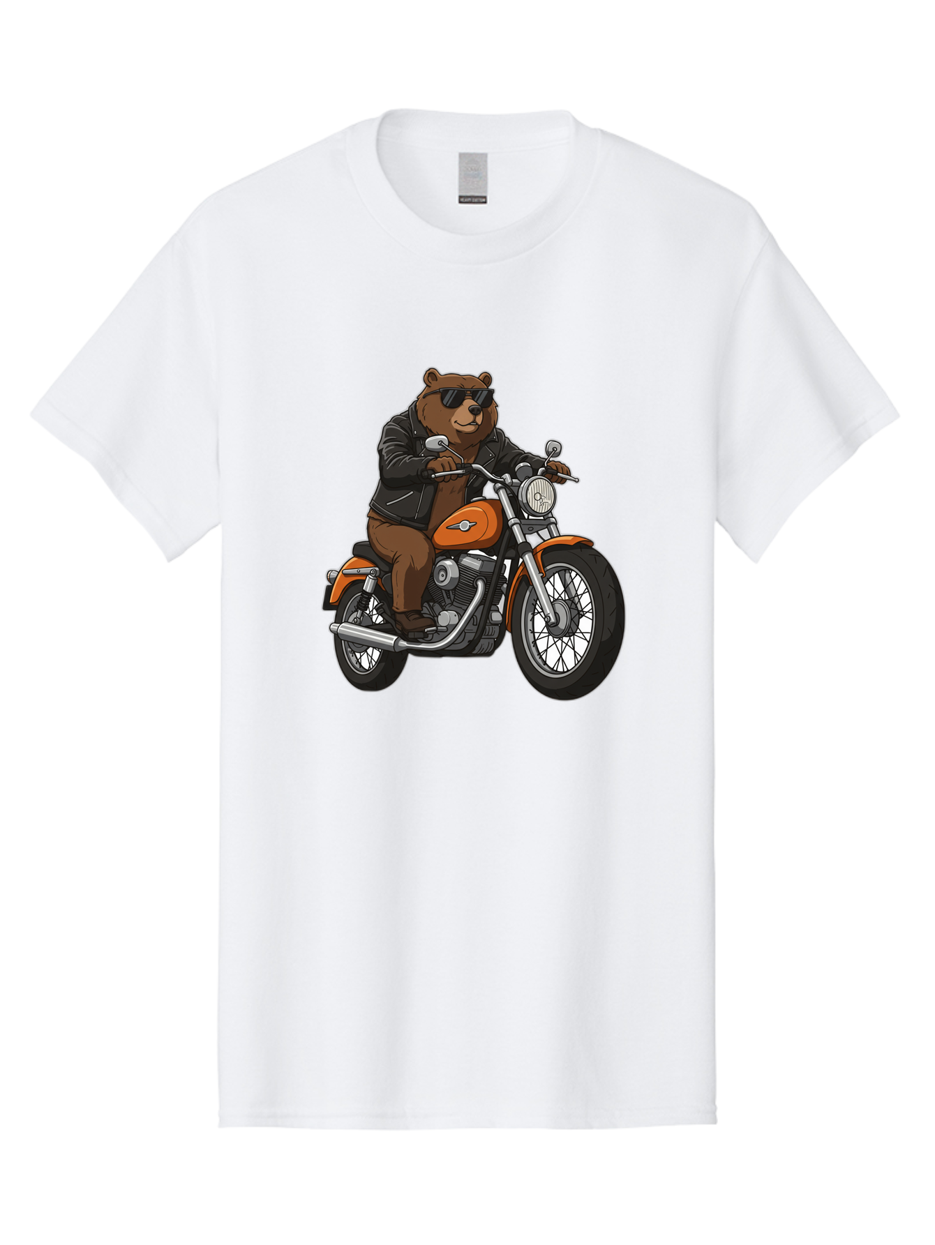 Biker-Bear Men'S Graphic Tee, 100% Cotton, Comfortable Casual Summer Wear, Machine Washable, Vintage Camera, Old Camera, Antique Camera, Black Camera, Classic Photography, Photography Equipment, Nostalgic Device, Film Camera, Camera Art Bae893